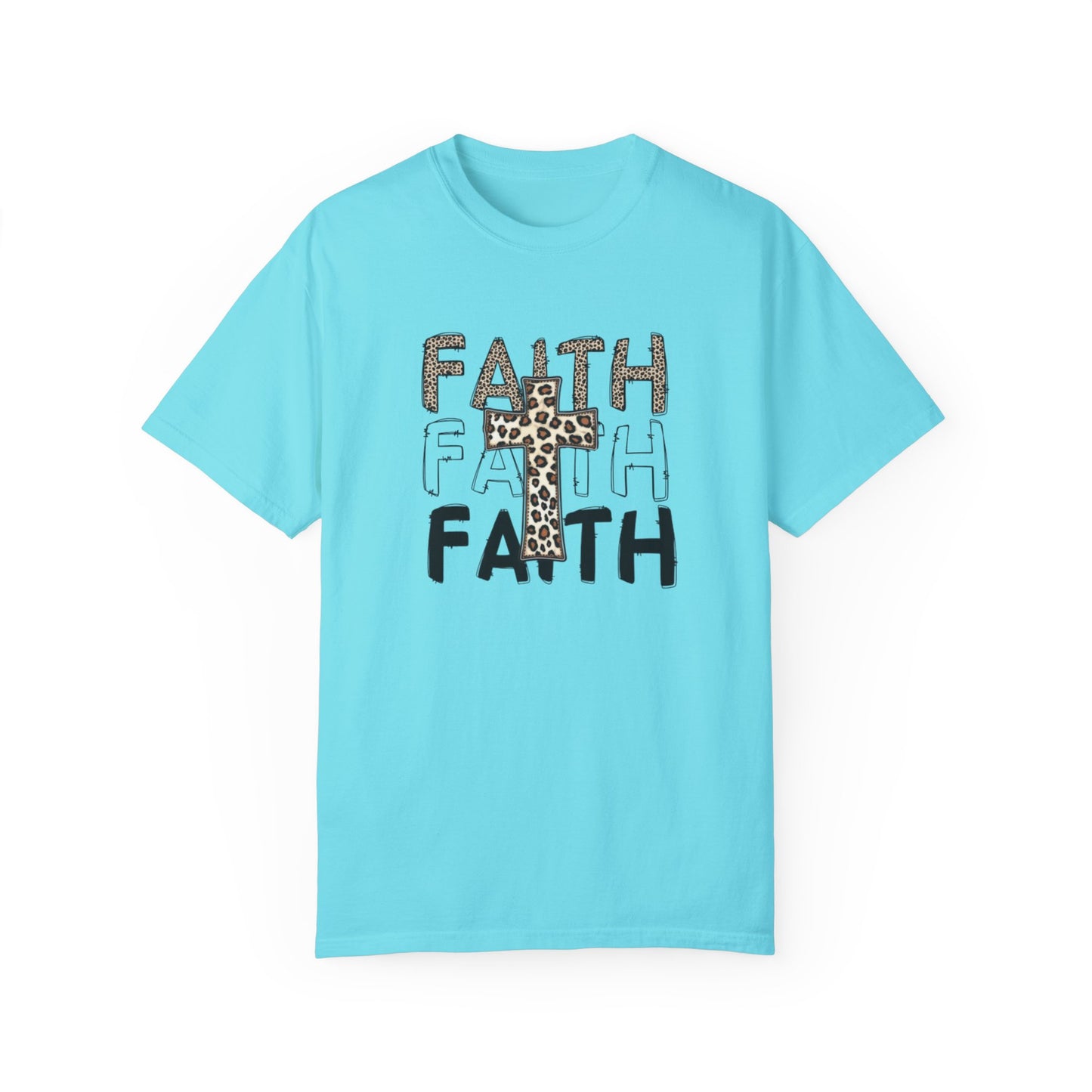 Unisex Faith Graphic T-Shirt - Giraffe Print Design for Inspirational Style
