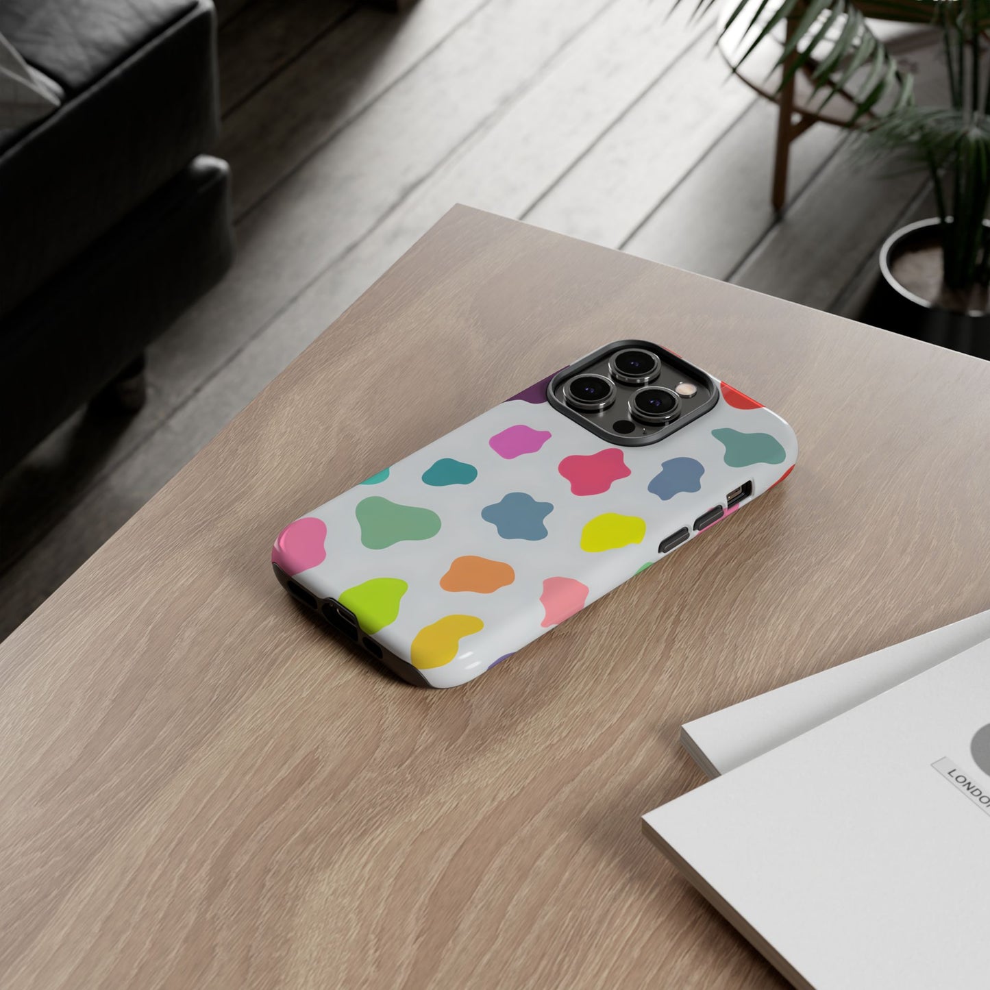 Colorful Abstract Phone Case - Tough Cases - Fun & Vibrant Protection