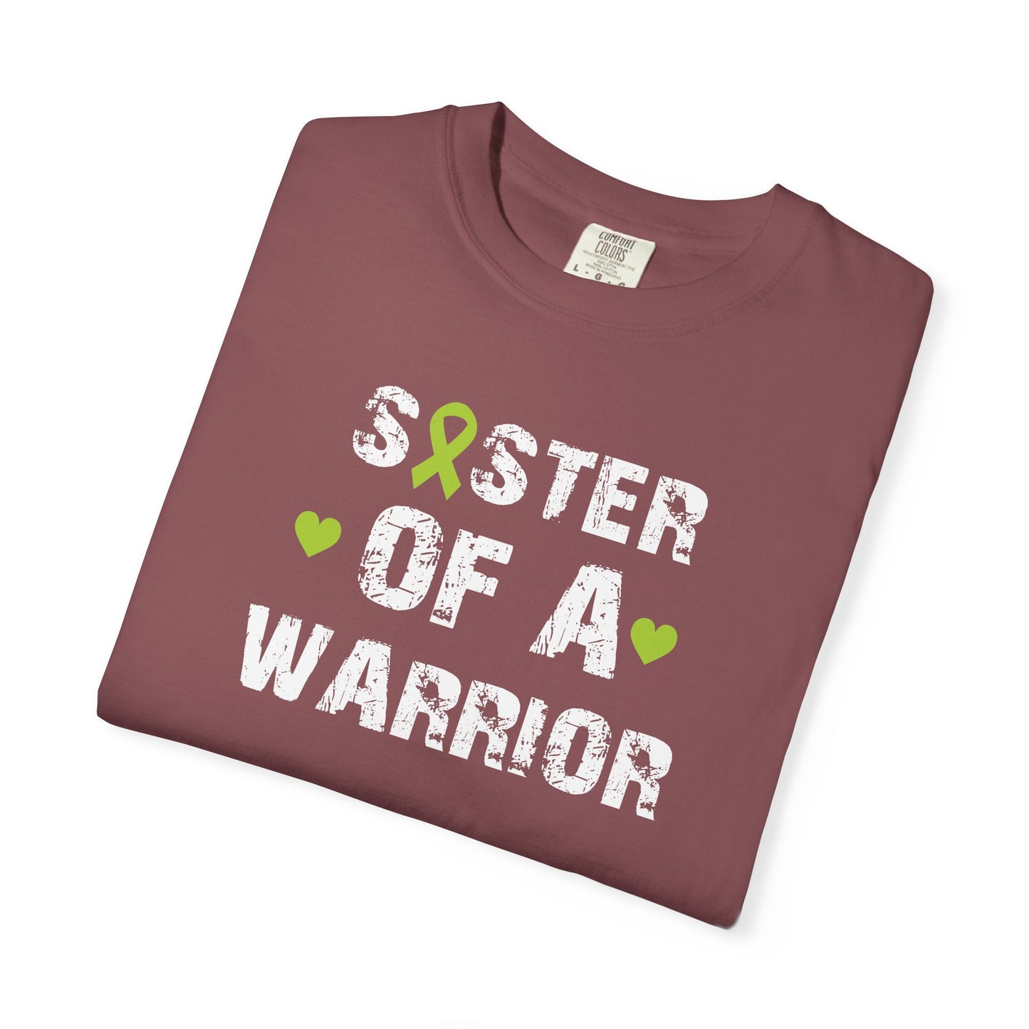 Sister of a Warrior T-Shirt, Support Shirt, Cancer Awareness Tee, Gifts for Survivors, Motivational Apparel
