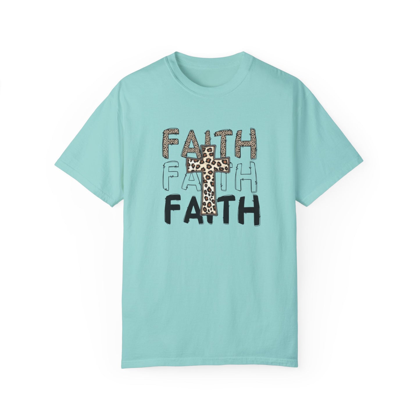 Unisex Faith Graphic T-Shirt - Giraffe Print Design for Inspirational Style
