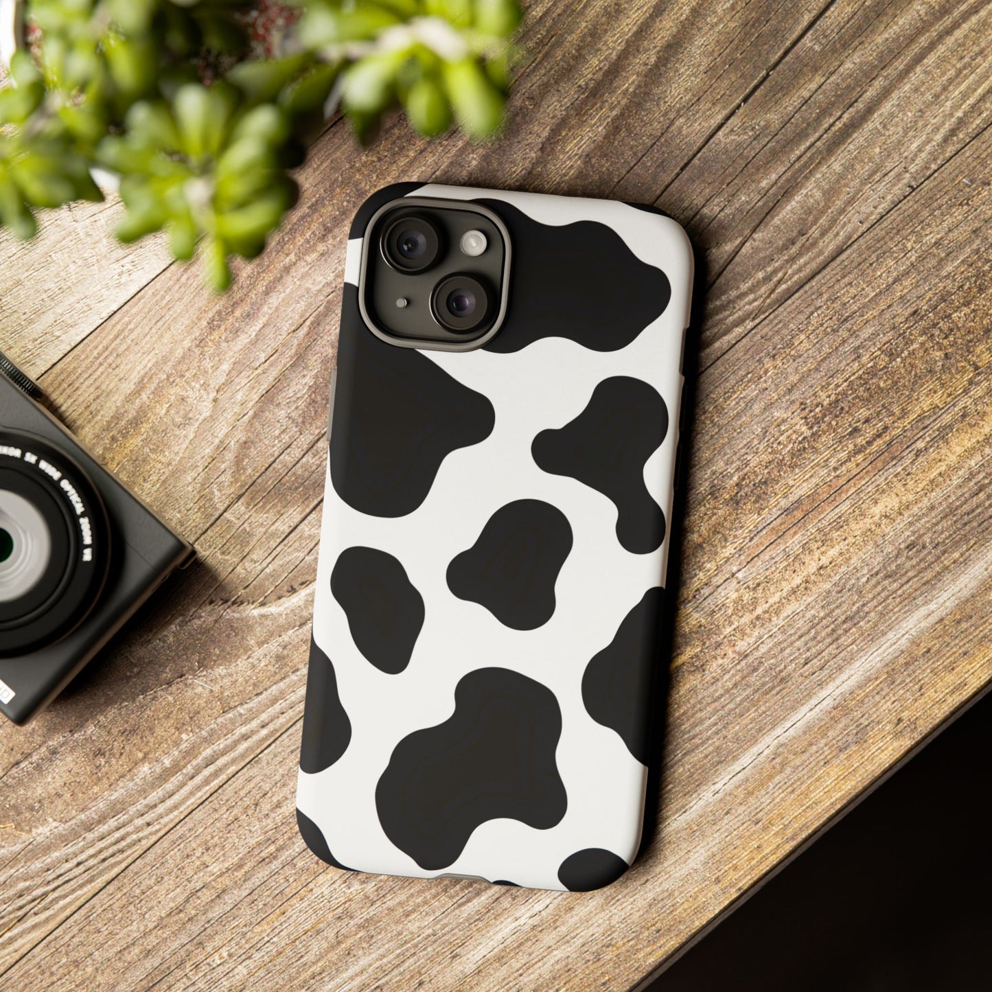 Cow Print Phone Case - Tough Cases for Trendy Protection