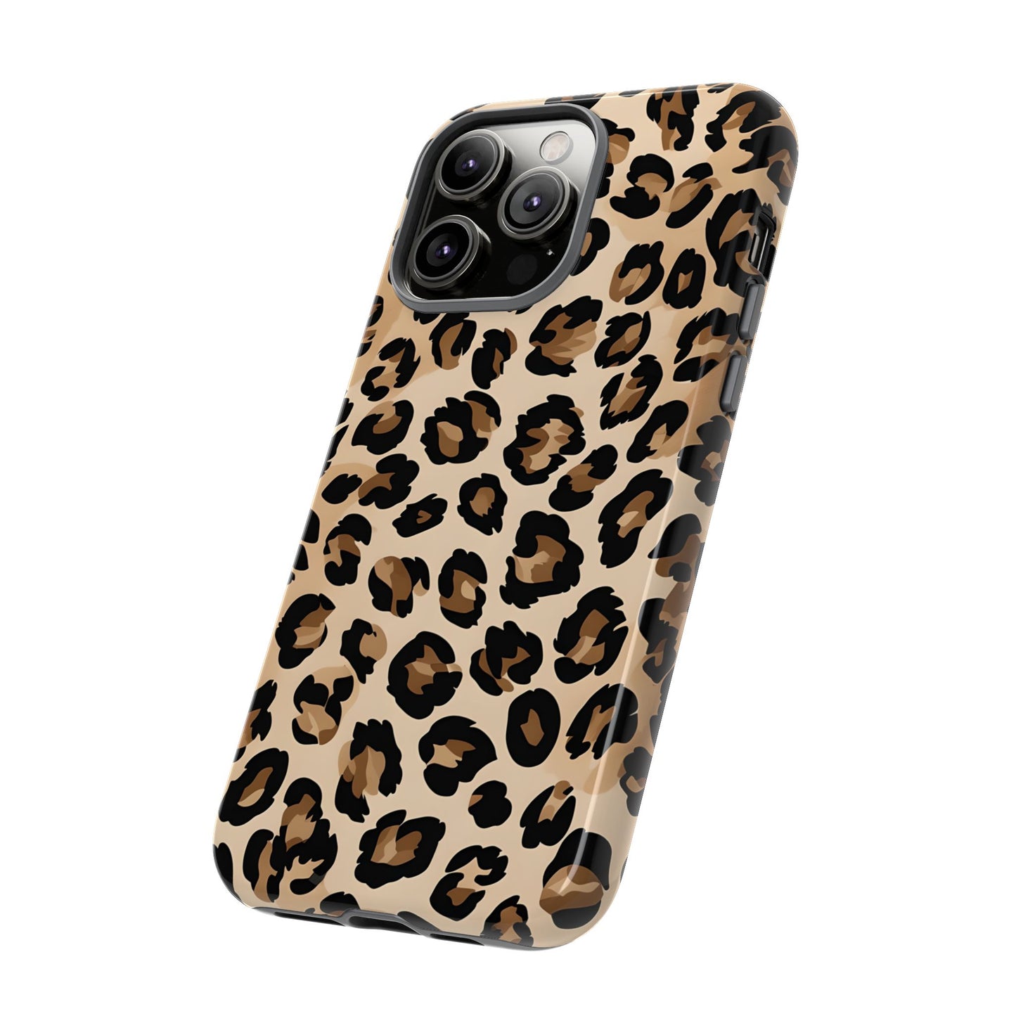 Wild Leopard Print Phone Case - Tough Protection for Animal Lovers