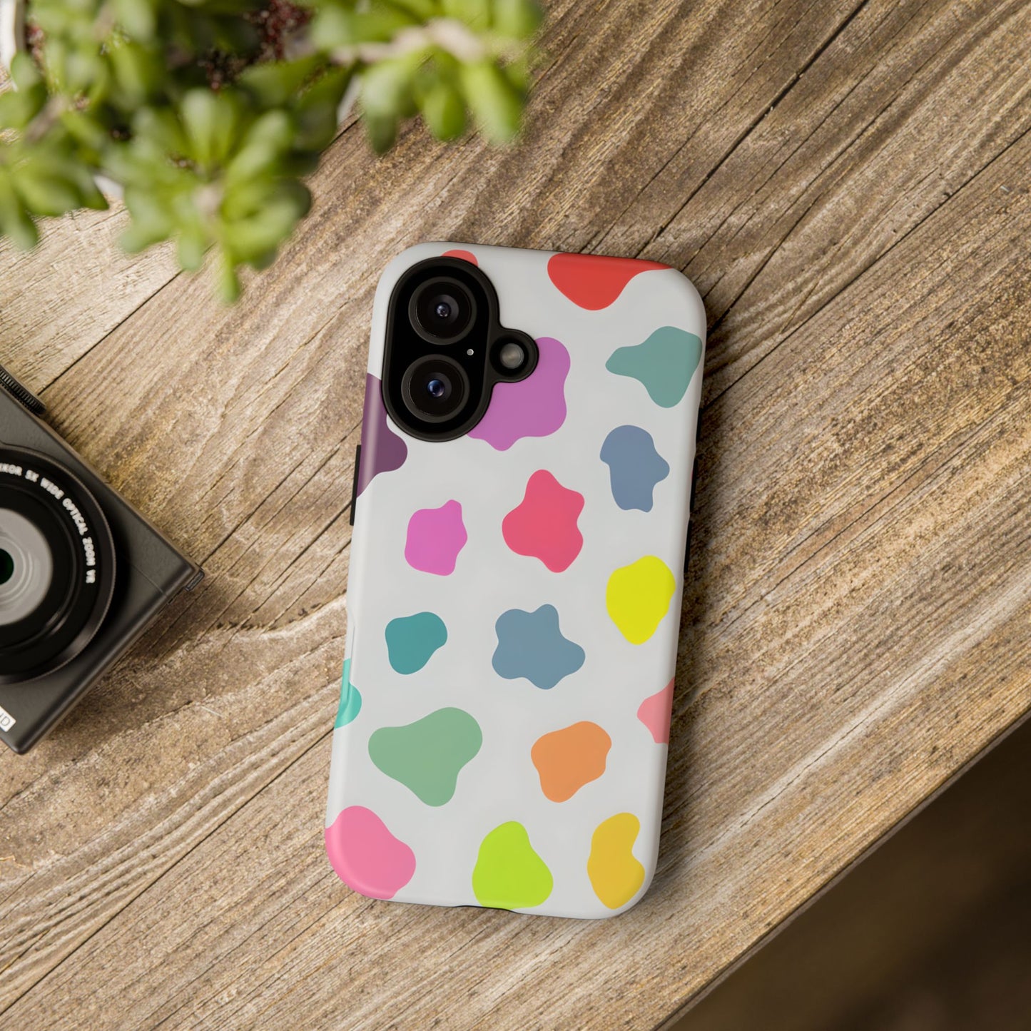 Colorful Abstract Phone Case - Tough Cases - Fun & Vibrant Protection