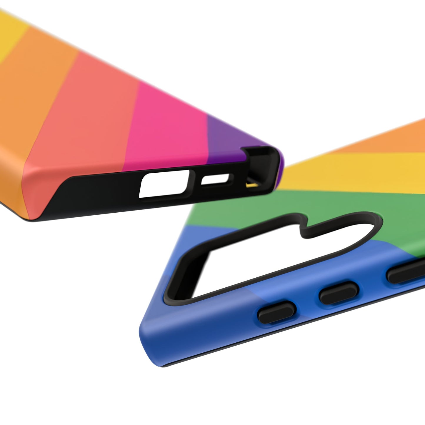 Vibrant Rainbow Phone Case - Tough & Stylish