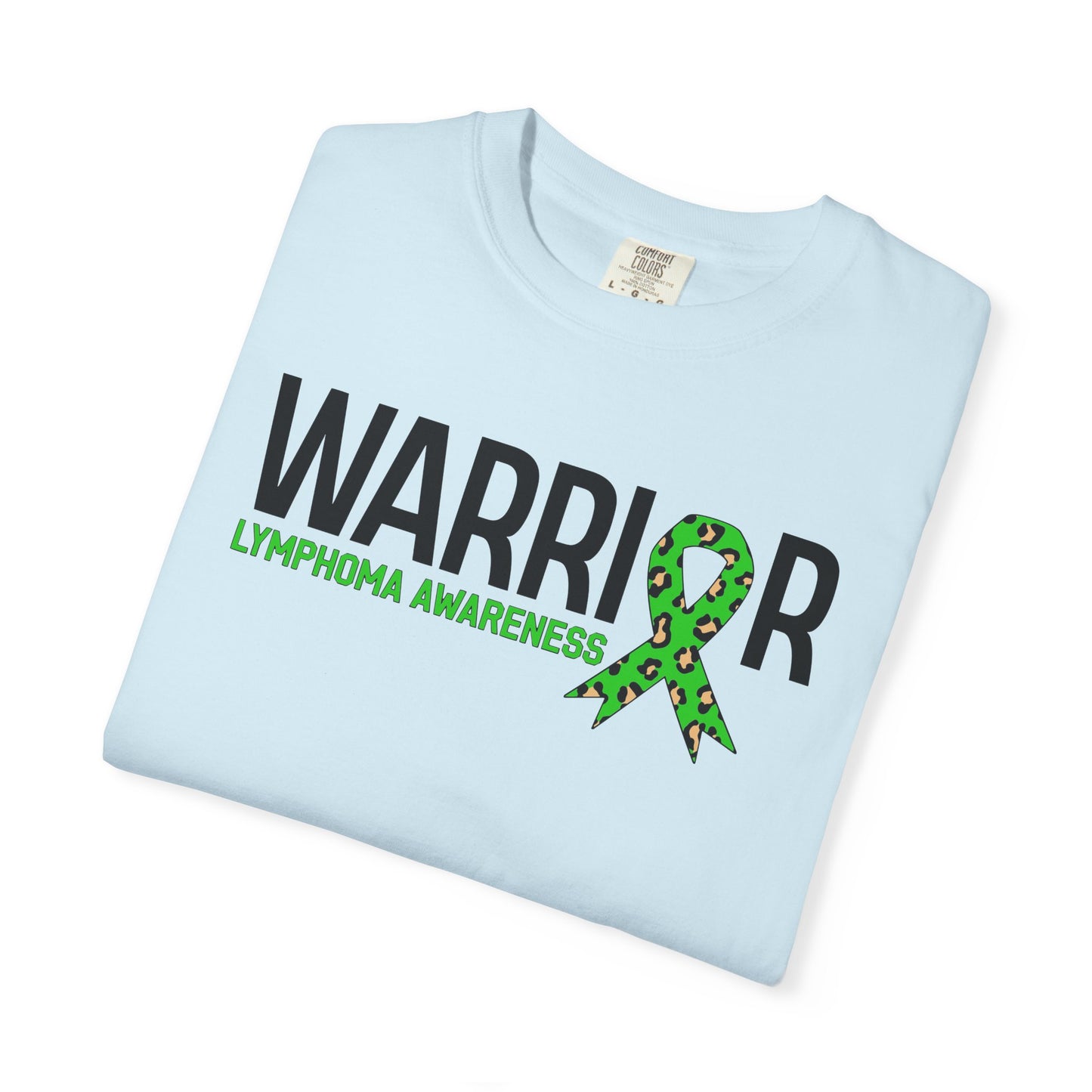 Lymphoma Awareness T-Shirt, Inspirational Garment-Dyed Tee, Warrior Support Shirt, Gift for Cancer Fighters, Unisex Comfort Wear