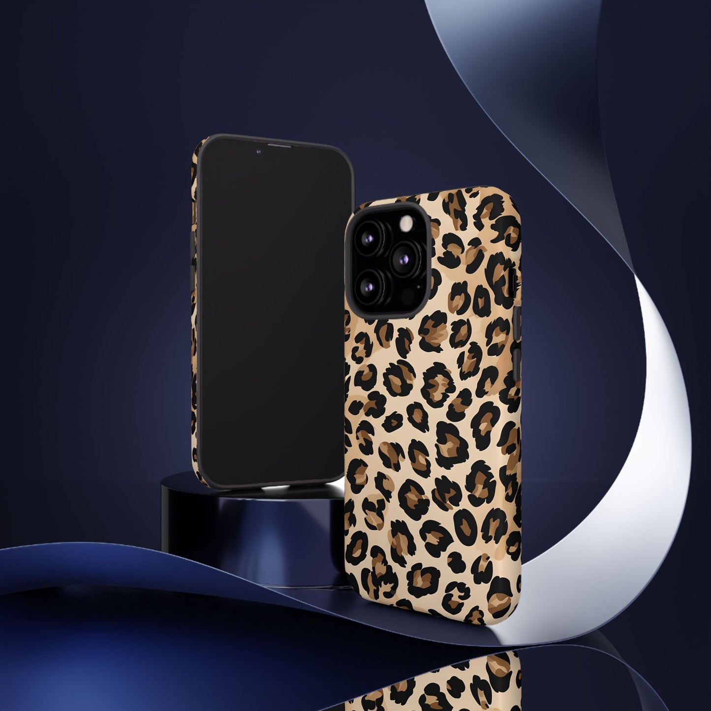 Wild Leopard Print Phone Case - Tough Protection for Animal Lovers