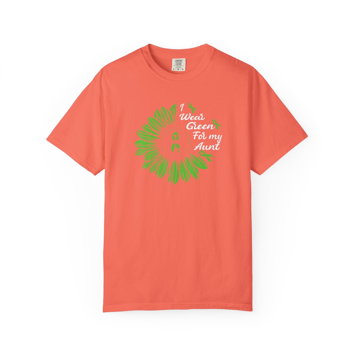 Unisex Garment-Dyed T-shirt for Aunts | I Wore Green For My Aunt | Gifts for Aunts, Family Reunion, Birthday Tee, Unique Aunt Shirt, [...]