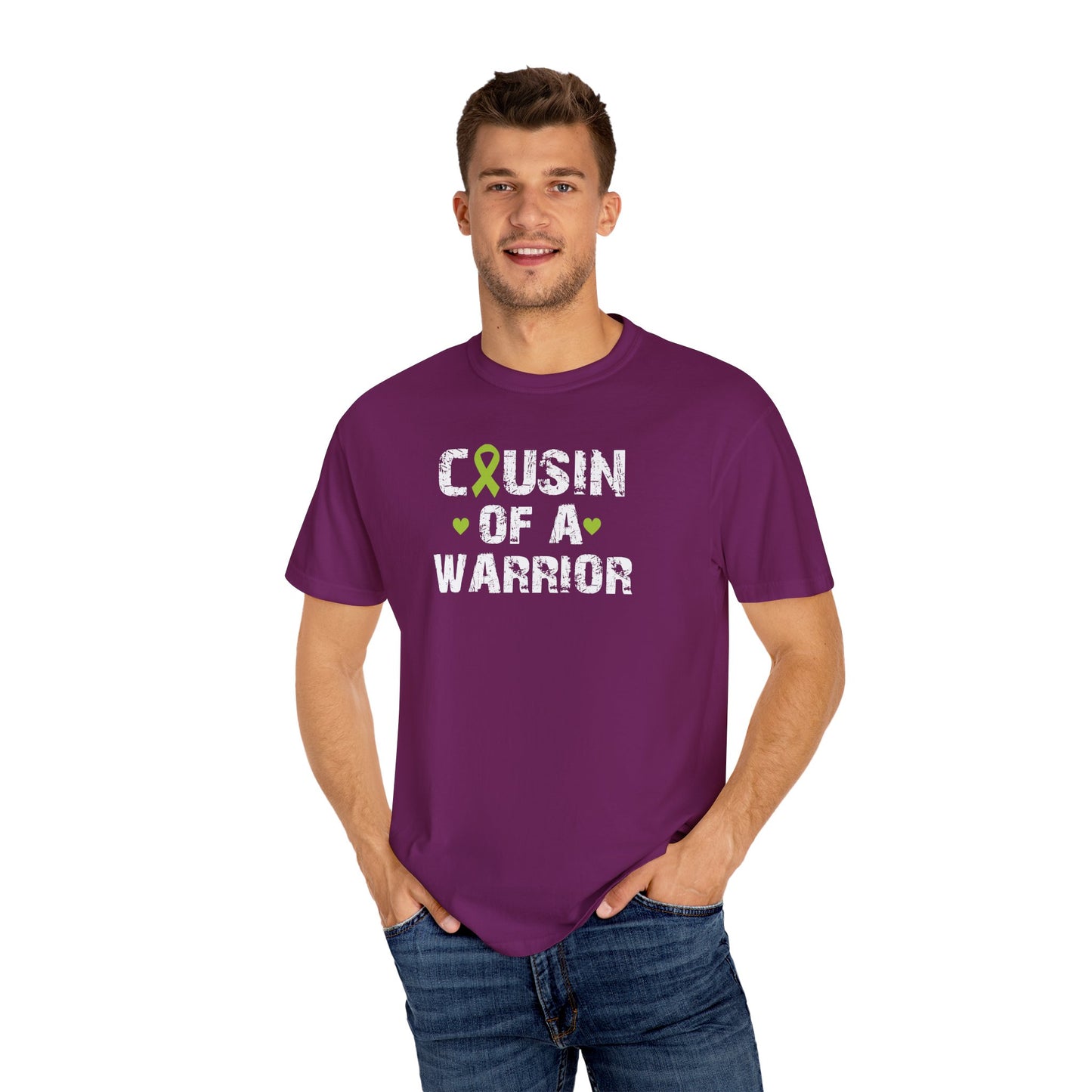 Cousin of a Warrior T-Shirt | Unisex Garment-Dyed Tee | Supportive Gift for Family, Cancer Awareness, Casual Wear, Gifts for Loved [...]