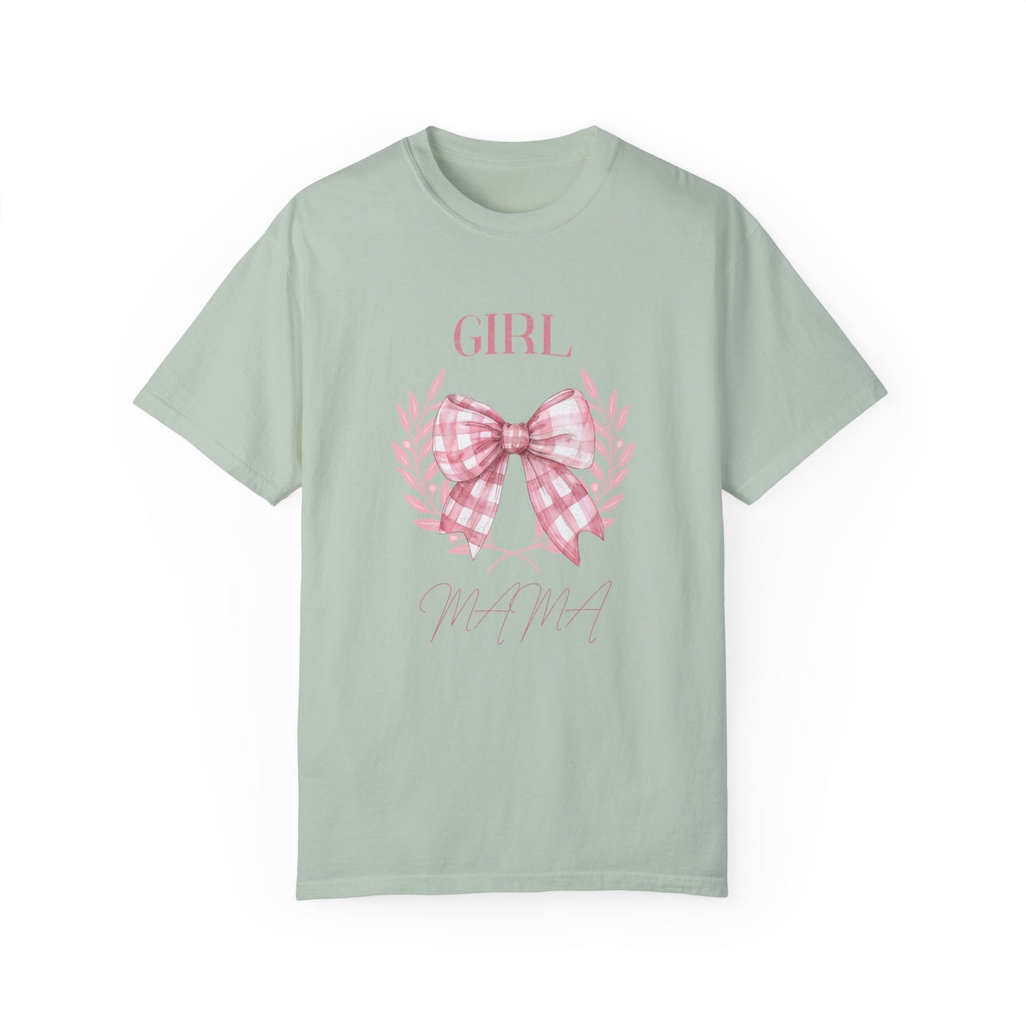 Girl Mama T-Shirt | Floral Bow Design | Perfect for Mother's Day Coquette
