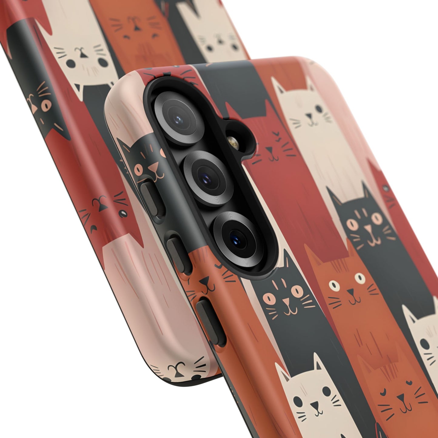 Playful Cat Phone Case - Tough & Stylish Purrfect for Cat Lovers