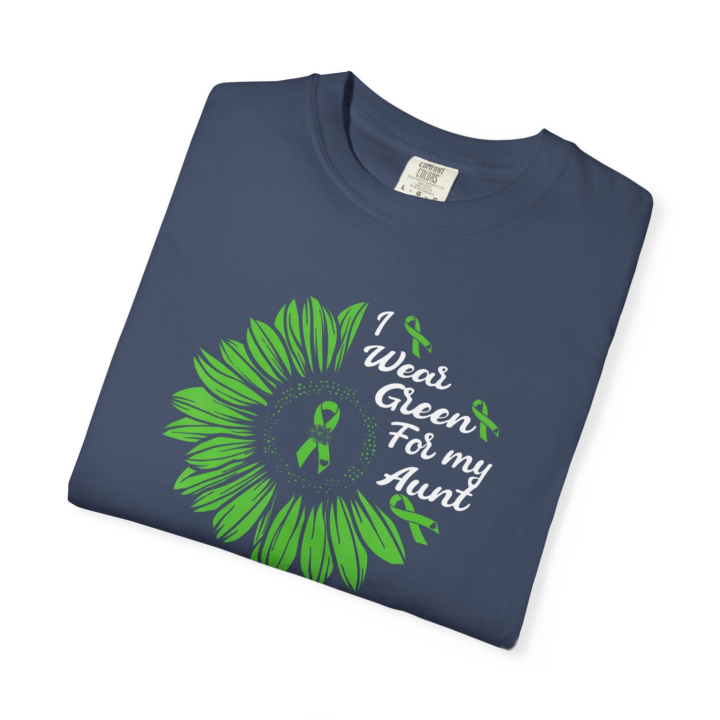 Unisex Garment-Dyed T-shirt for Aunts | I Wore Green For My Aunt | Gifts for Aunts, Family Reunion, Birthday Tee, Unique Aunt Shirt, [...]