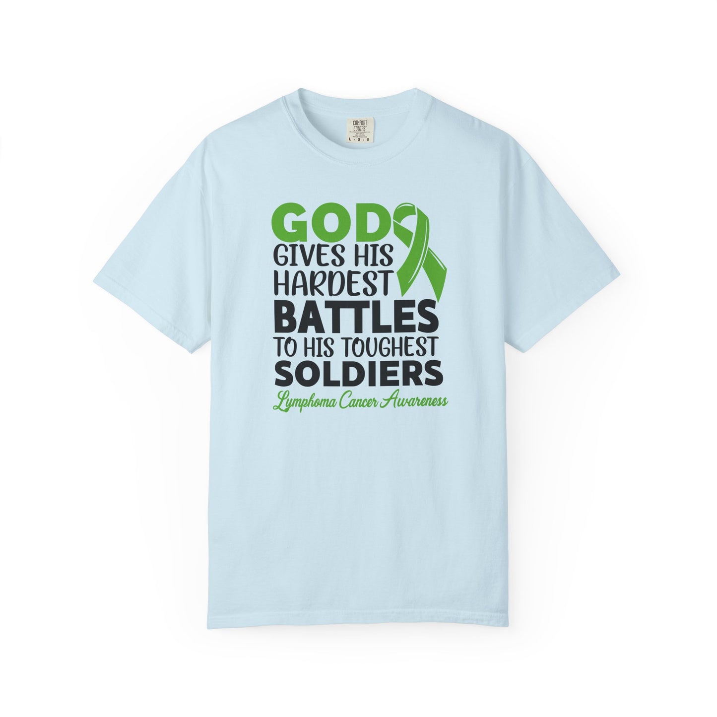 God Gives His Toughest Soldiers T-shirt, Lymphoma Awareness Tee, Unisex Garment-Dyed Shirt, Support Cancer Fighters, Gift for [...]