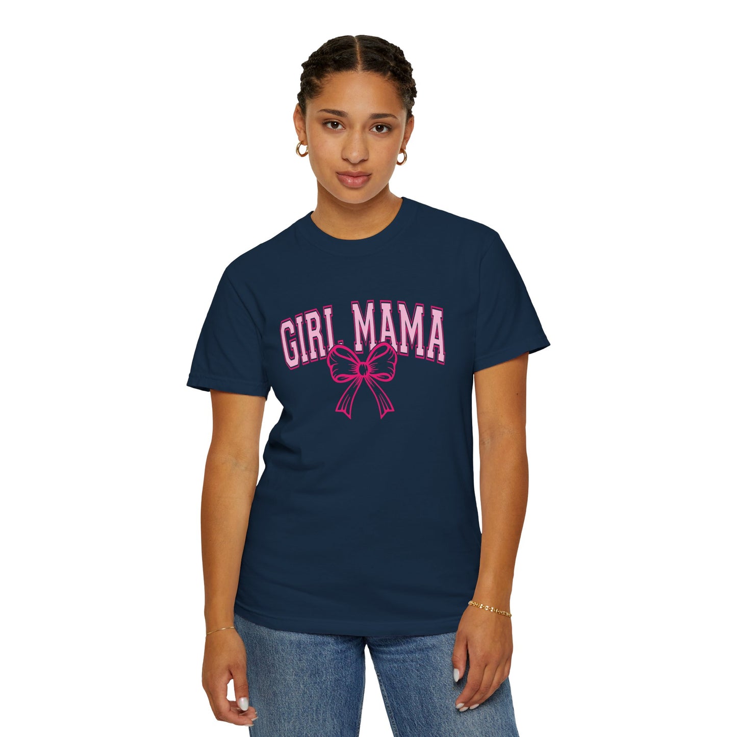 Girl Mama Garment-Dyed Unisex T-Shirt - Comfortable & Stylish Tee for Moms