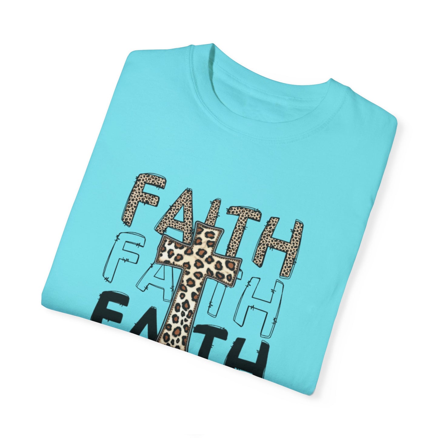 Unisex Faith Graphic T-Shirt - Giraffe Print Design for Inspirational Style
