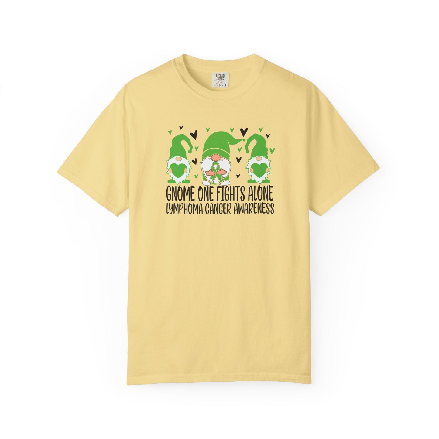 Gnome Fights Alone Tee | Lymphoma Awareness T-Shirt, Supportive Gift for Cancer Awareness Month, Unisex Shirt for Gnome Lovers, Fight [...]