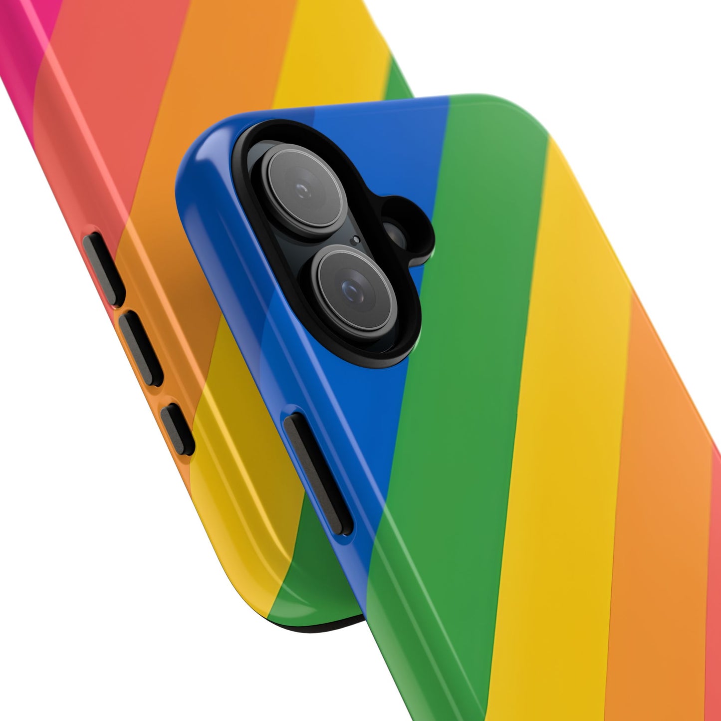 Vibrant Rainbow Phone Case - Tough & Stylish