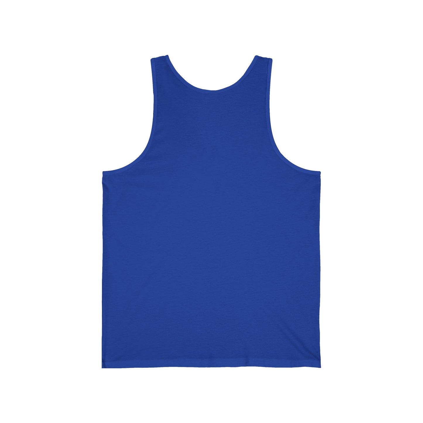 Hustle Hard Unisex Jersey Tank - Fun Flower Design