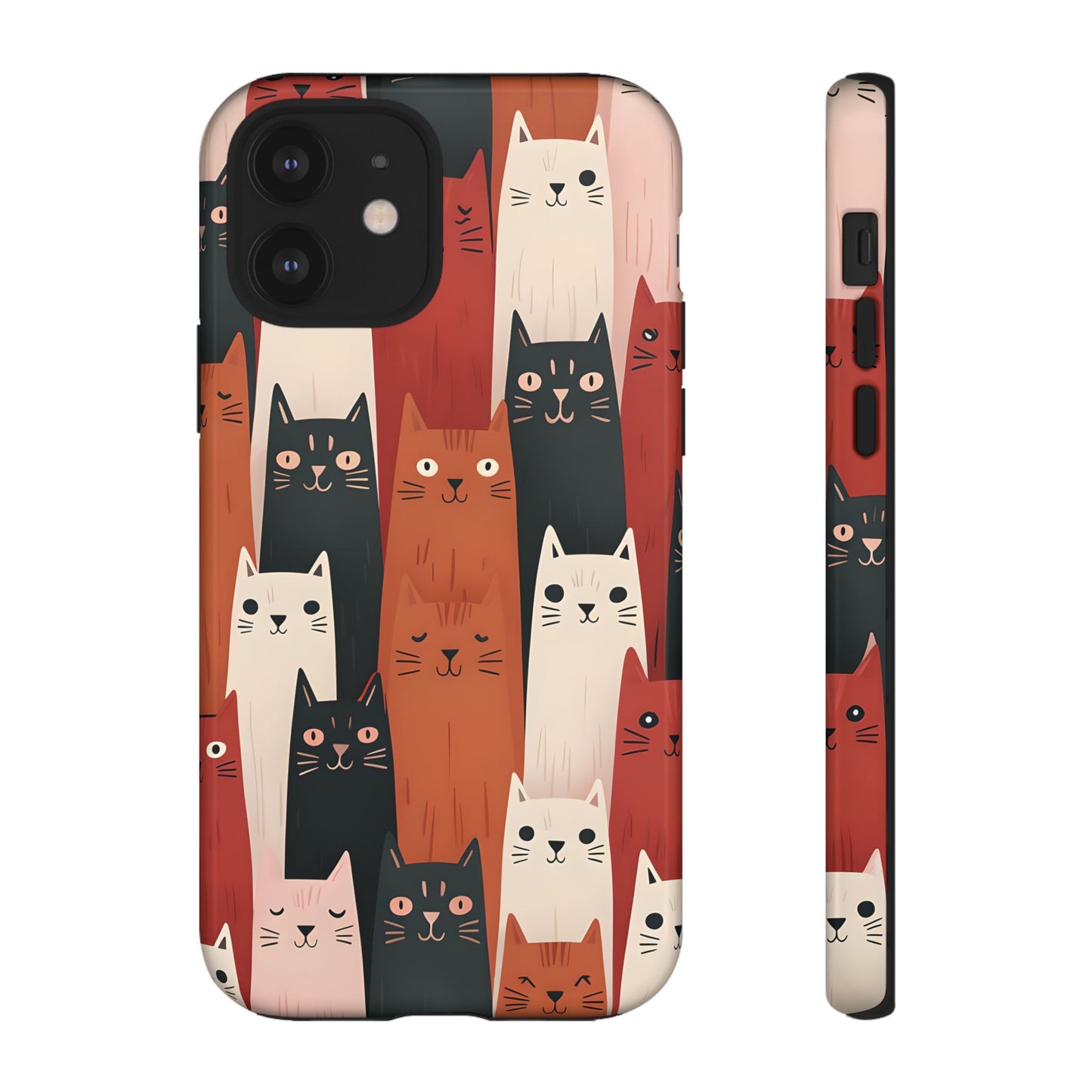 Playful Cat Phone Case - Tough & Stylish Purrfect for Cat Lovers