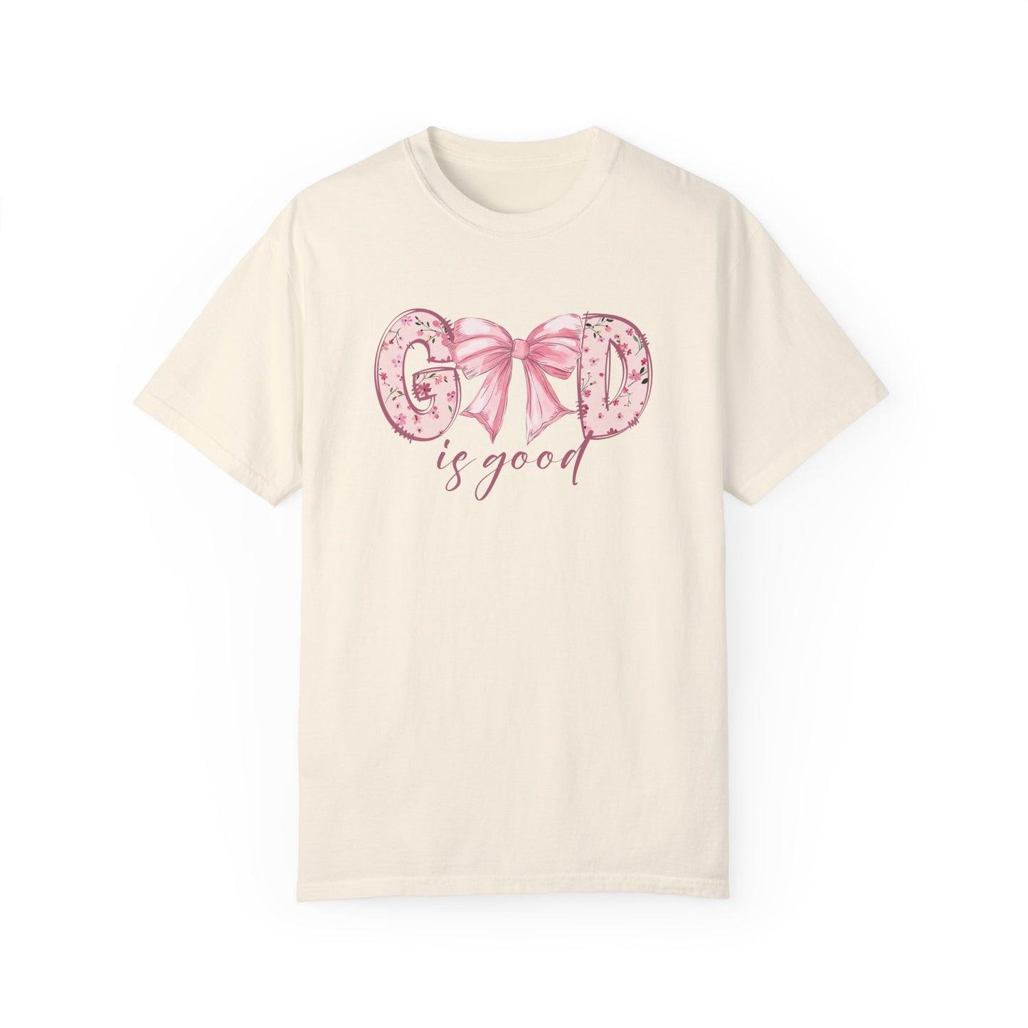 God is Good Unisex Garment-Dyed T-Shirt - Faith & Comfort Apparel
