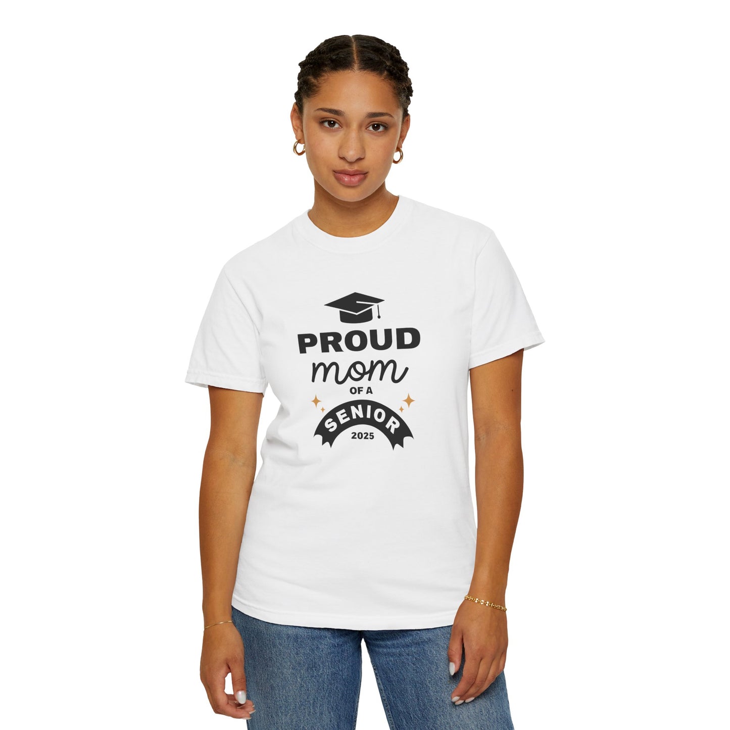 Proud Mom of a Senior T-shirt - Unisex Graduation Tee for Class of 2025