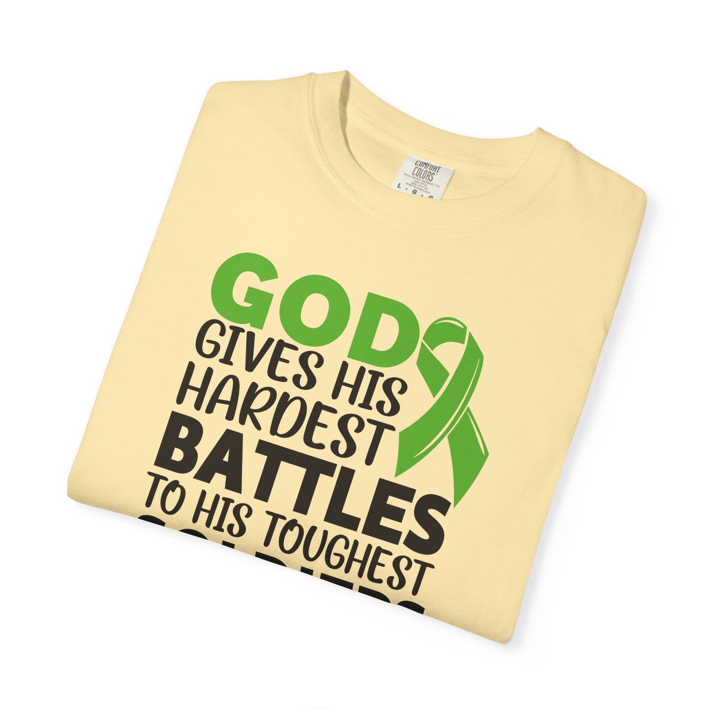 God Gives His Toughest Soldiers T-shirt, Lymphoma Awareness Tee, Unisex Garment-Dyed Shirt, Support Cancer Fighters, Gift for [...]