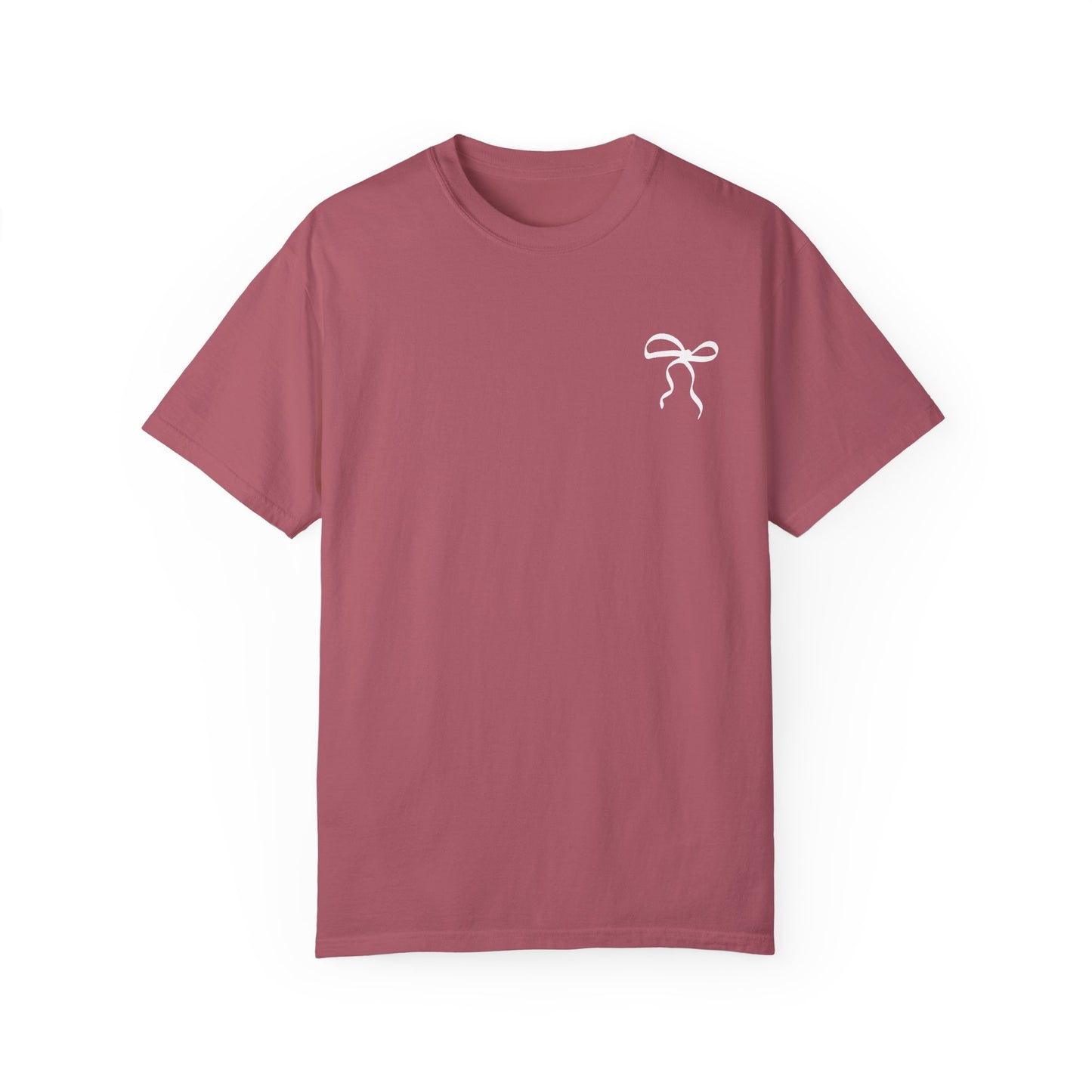 Inspirational T-Shirt with Bow Design – "But God"