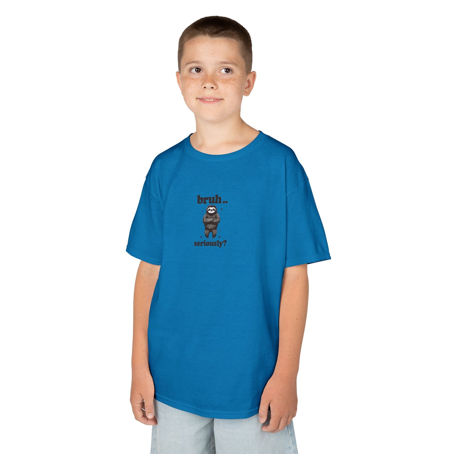 Funny Kids T-Shirt - 'Bruh.. Seriously?'
