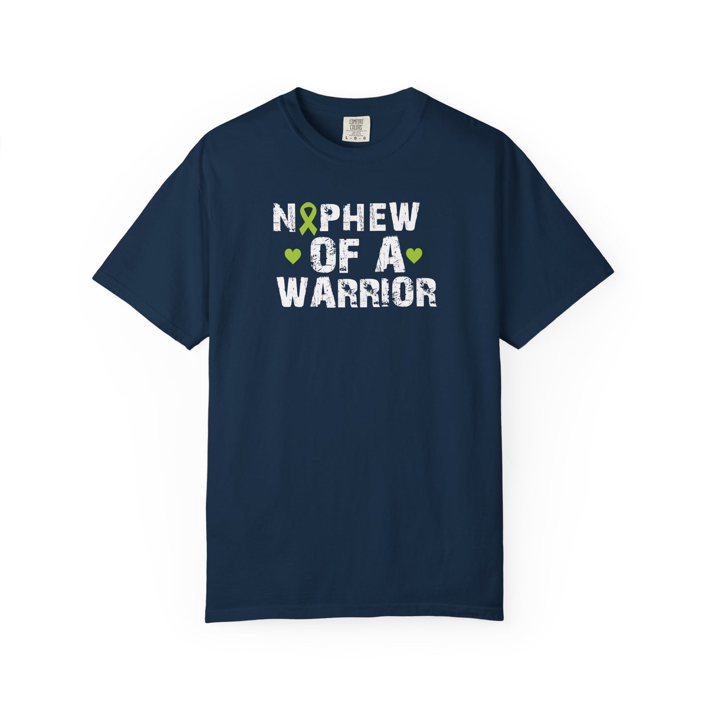 Unisex Warrior Nephew T-Shirt, Support Cancer Awareness Tee, Gift for Family, Comfortable Casual Wear, Unisex Cancer Support Shirt