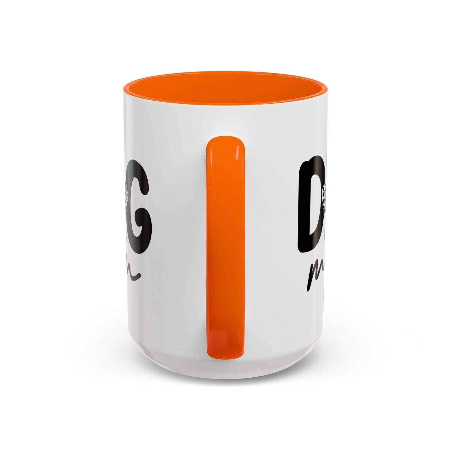 Dog Mom Accent 15oz Coffee Mug - Perfect Gift for Pet Lovers