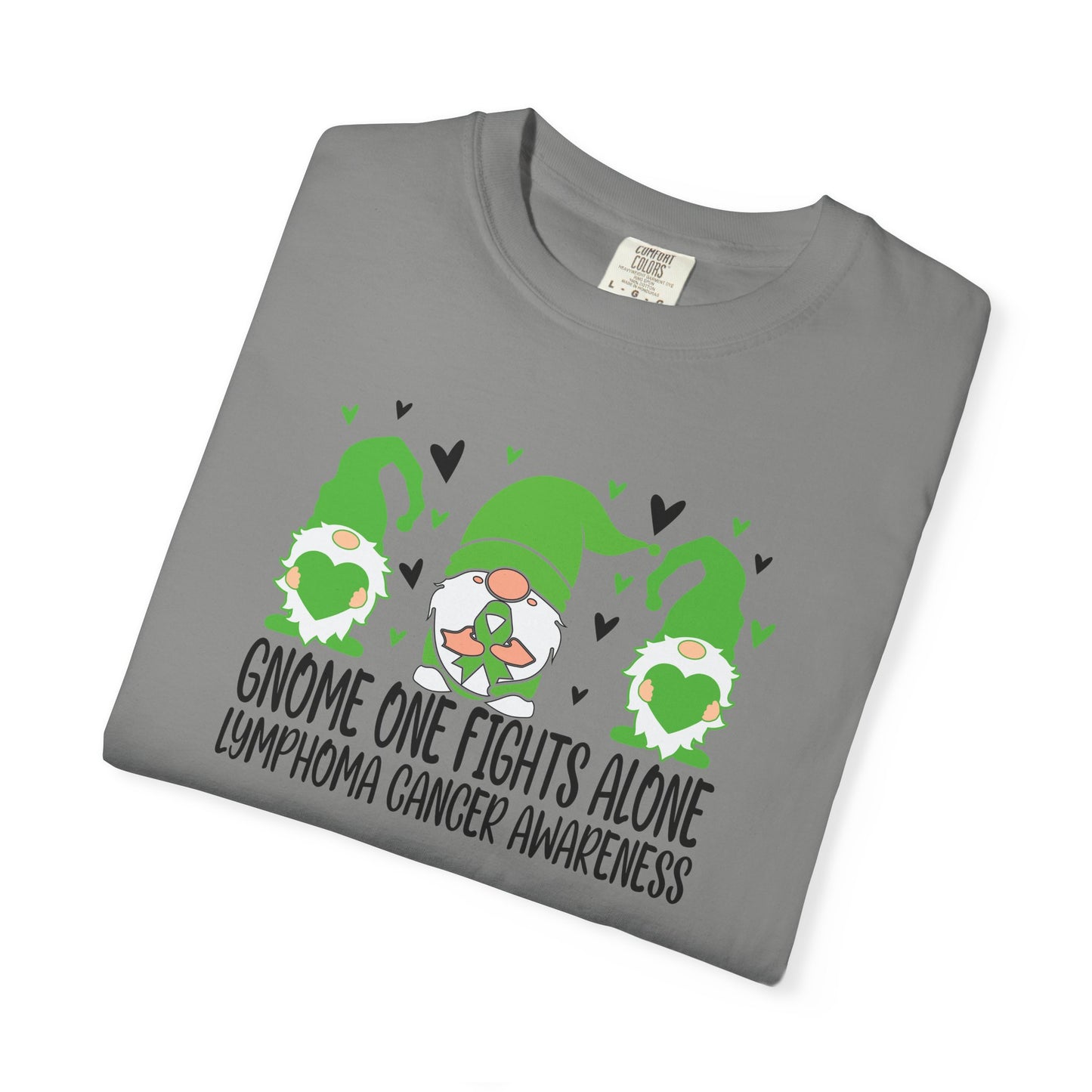 Gnome Fights Alone Tee | Lymphoma Awareness T-Shirt, Supportive Gift for Cancer Awareness Month, Unisex Shirt for Gnome Lovers, Fight [...]