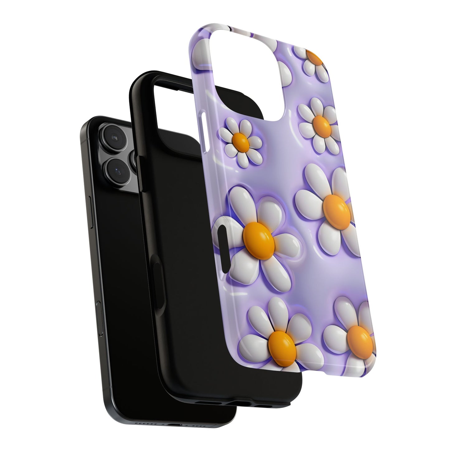 Daisy Floral Phone Case - Tough Cases for Flower Power Vibes