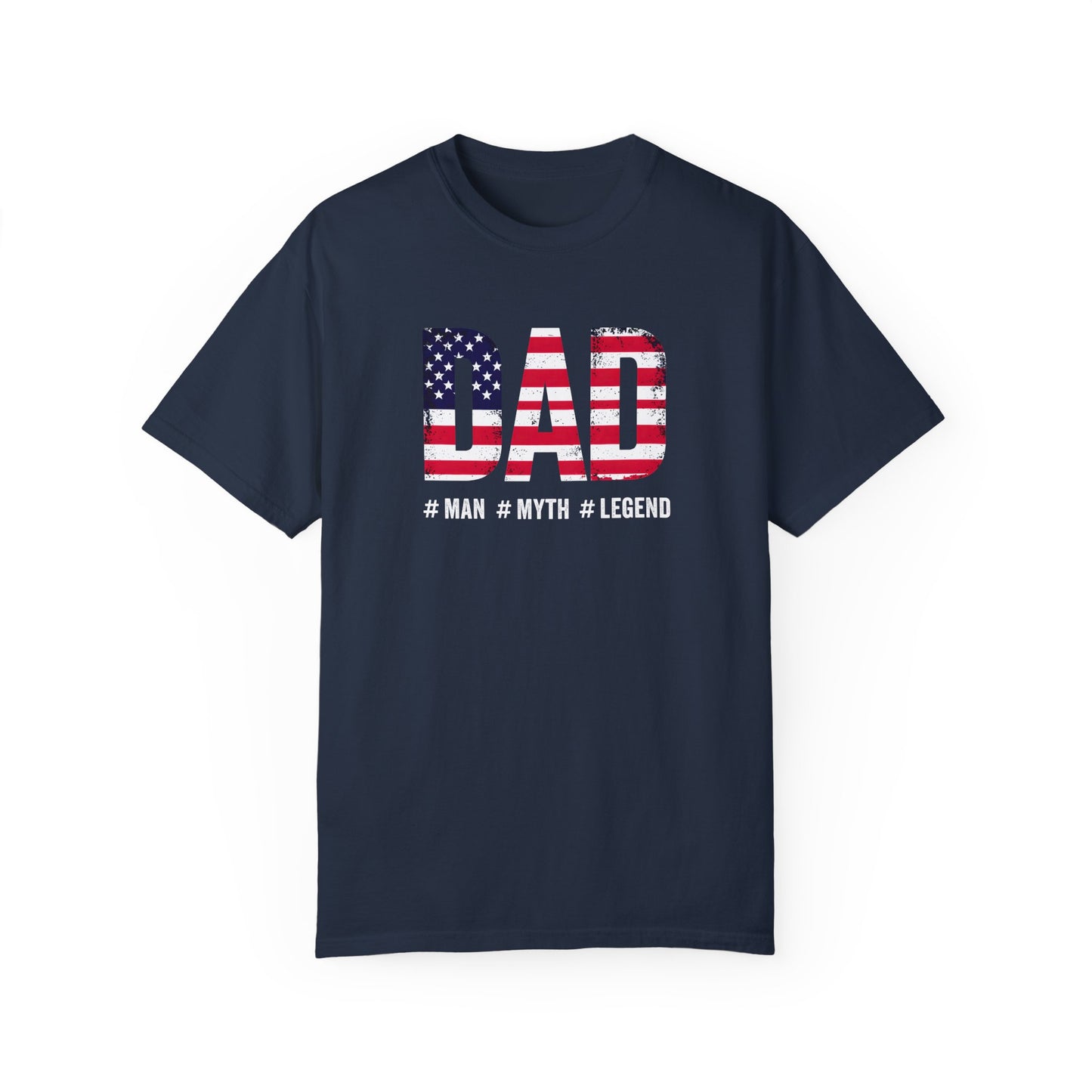 Legendary Dad Garment-Dyed Unisex T-Shirt - Perfect for Father's Day!
