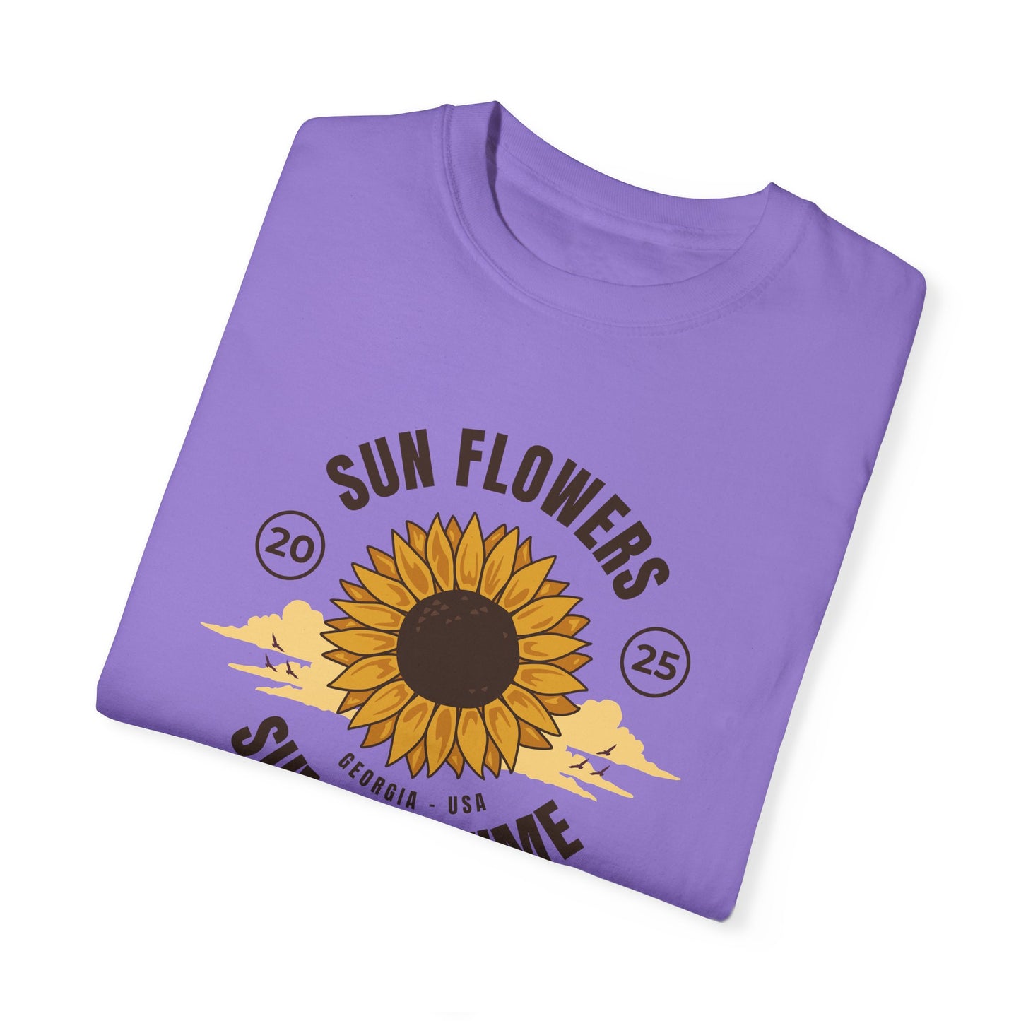 Sunflower Summer Time Unisex T-Shirt PERSONALIZED