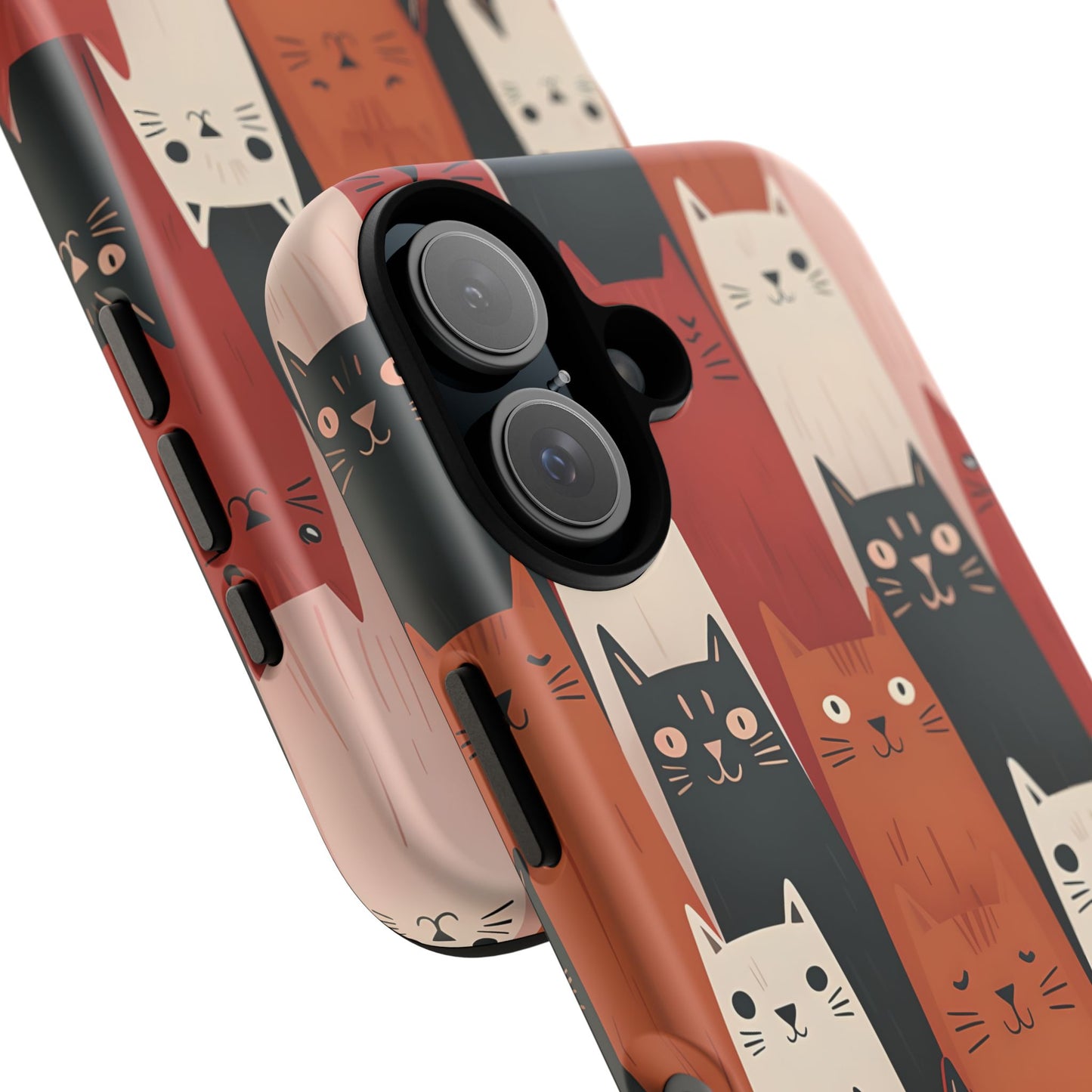 Playful Cat Phone Case - Tough & Stylish Purrfect for Cat Lovers