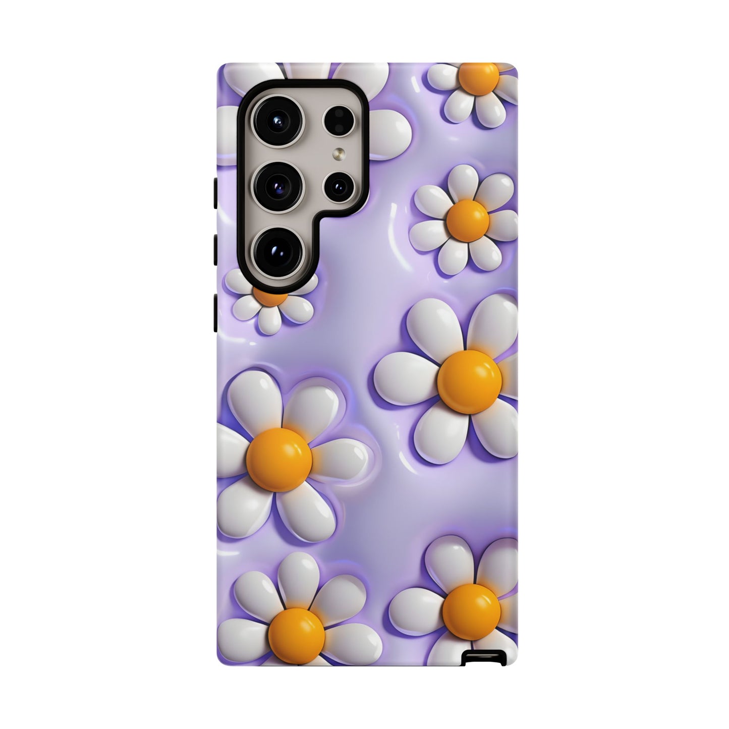 Daisy Floral Phone Case - Tough Cases for Flower Power Vibes