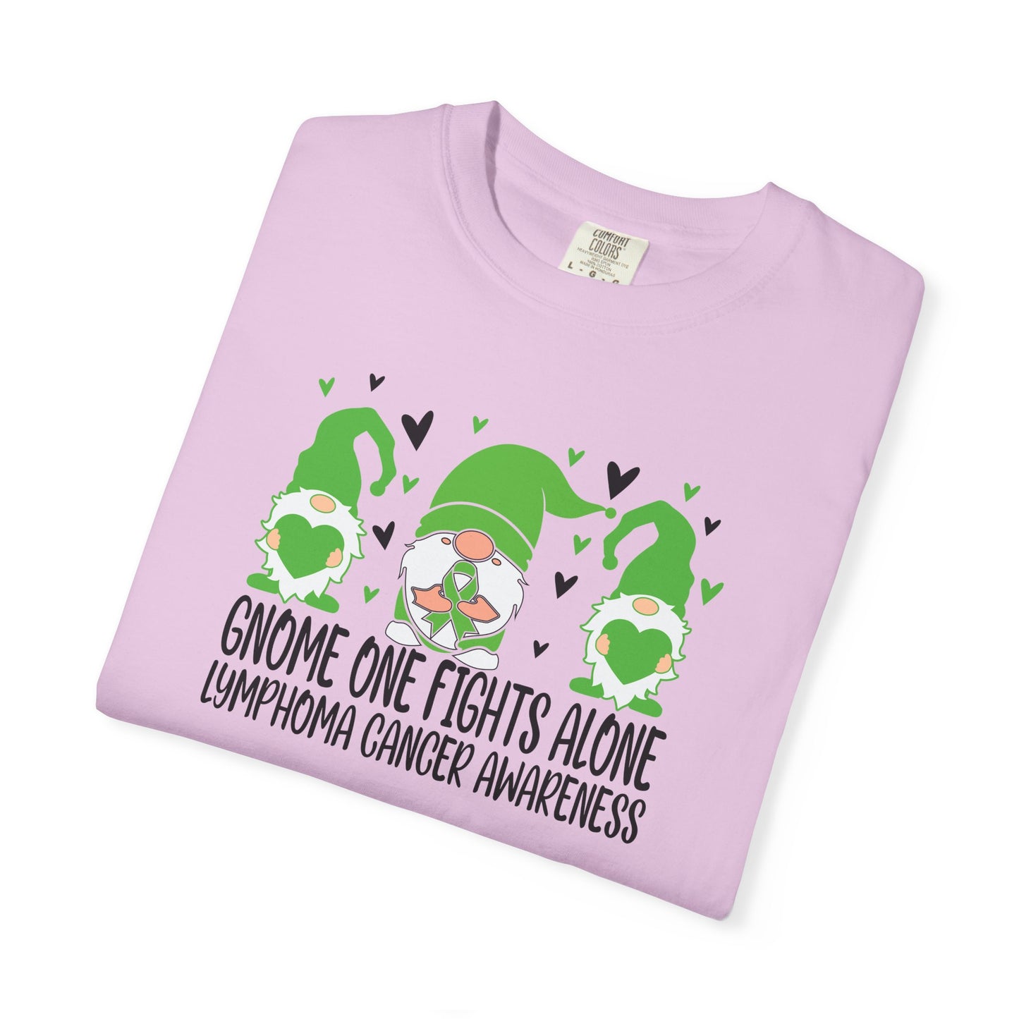 Gnome Fights Alone Tee | Lymphoma Awareness T-Shirt, Supportive Gift for Cancer Awareness Month, Unisex Shirt for Gnome Lovers, Fight [...]