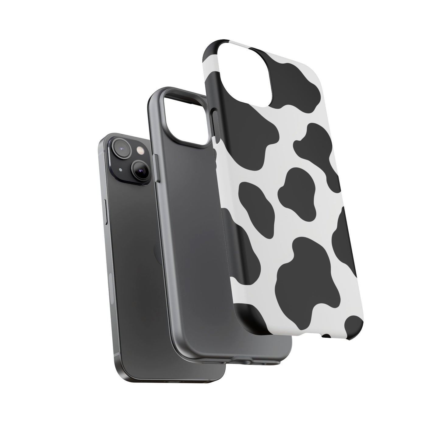 Cow Print Phone Case - Tough Cases for Trendy Protection
