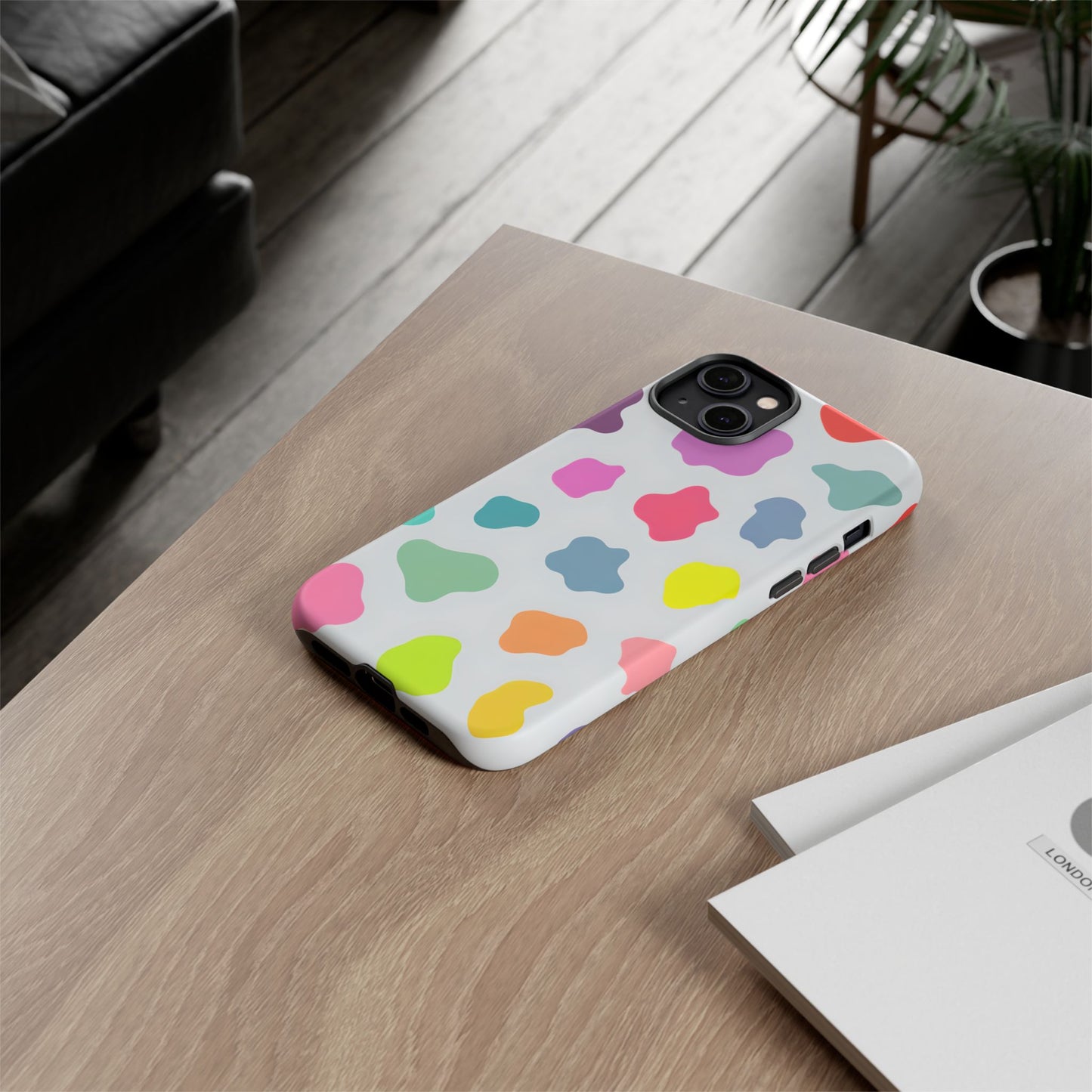 Colorful Abstract Phone Case - Tough Cases - Fun & Vibrant Protection