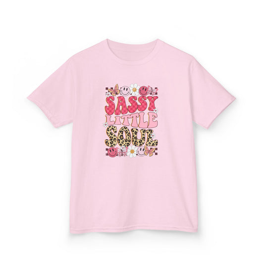 Sassy Little Soul Kids Tee - Fun & Trendy Heavy Cotton Shirt for Children