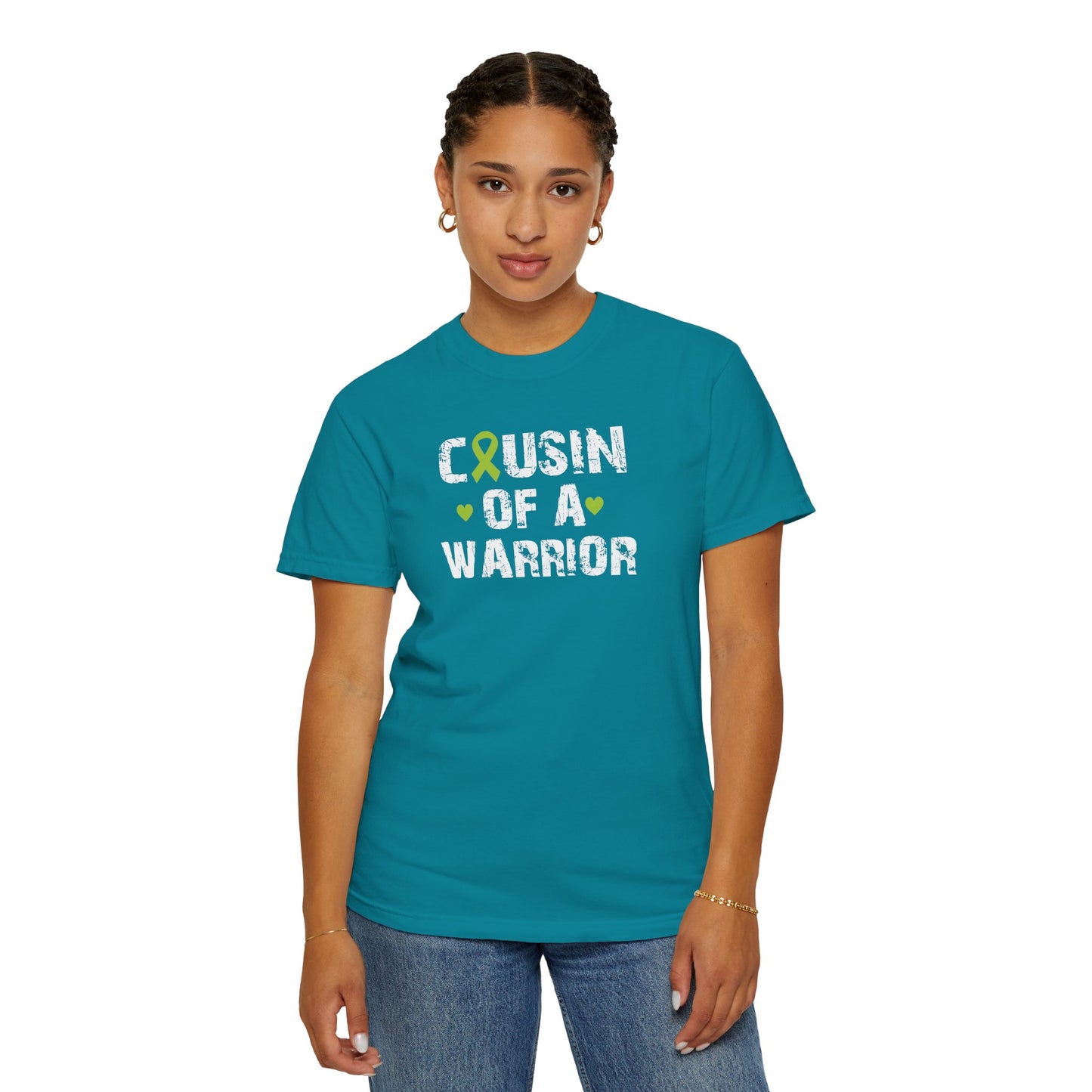 Cousin of a Warrior T-Shirt | Unisex Garment-Dyed Tee | Supportive Gift for Family, Cancer Awareness, Casual Wear, Gifts for Loved [...]