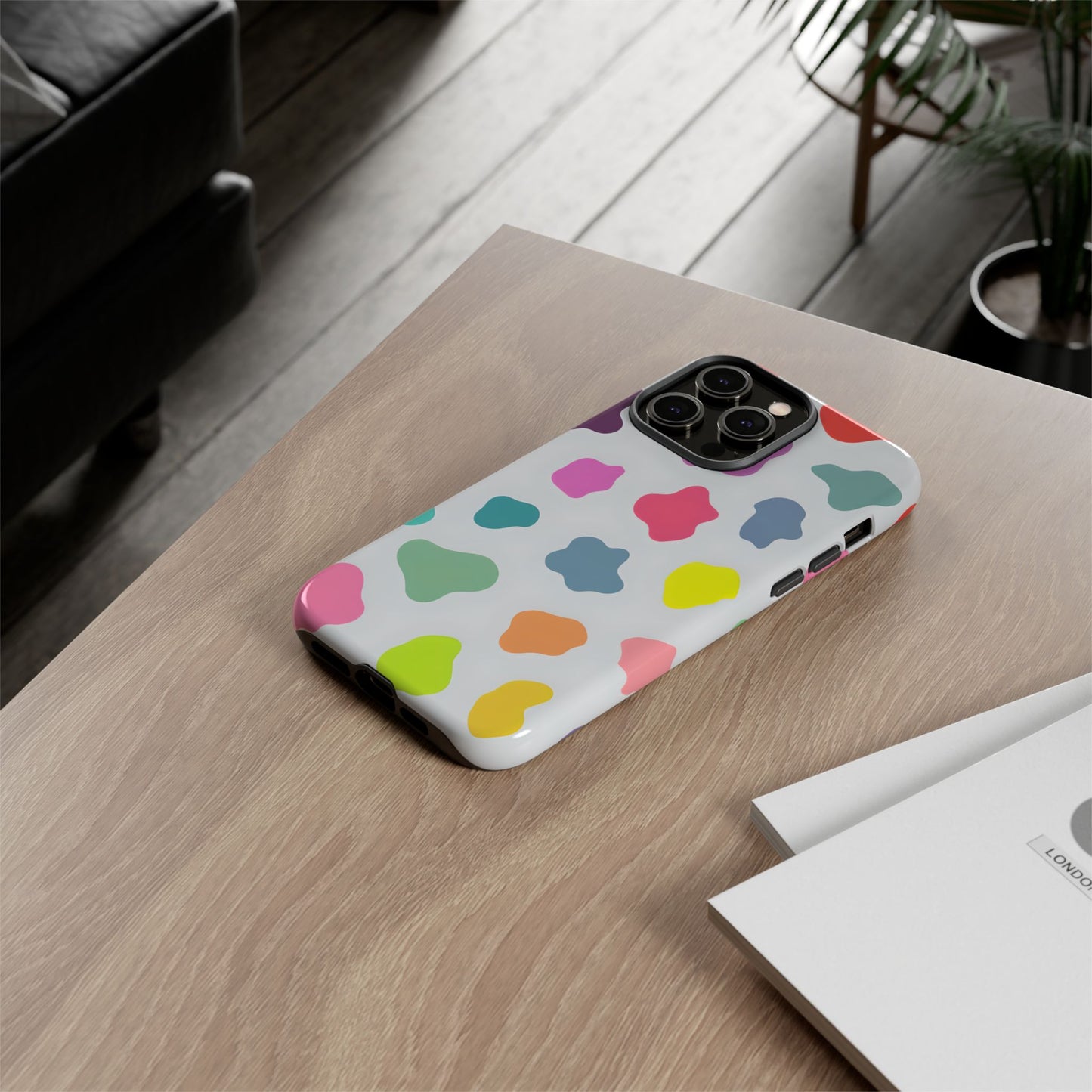 Colorful Abstract Phone Case - Tough Cases - Fun & Vibrant Protection
