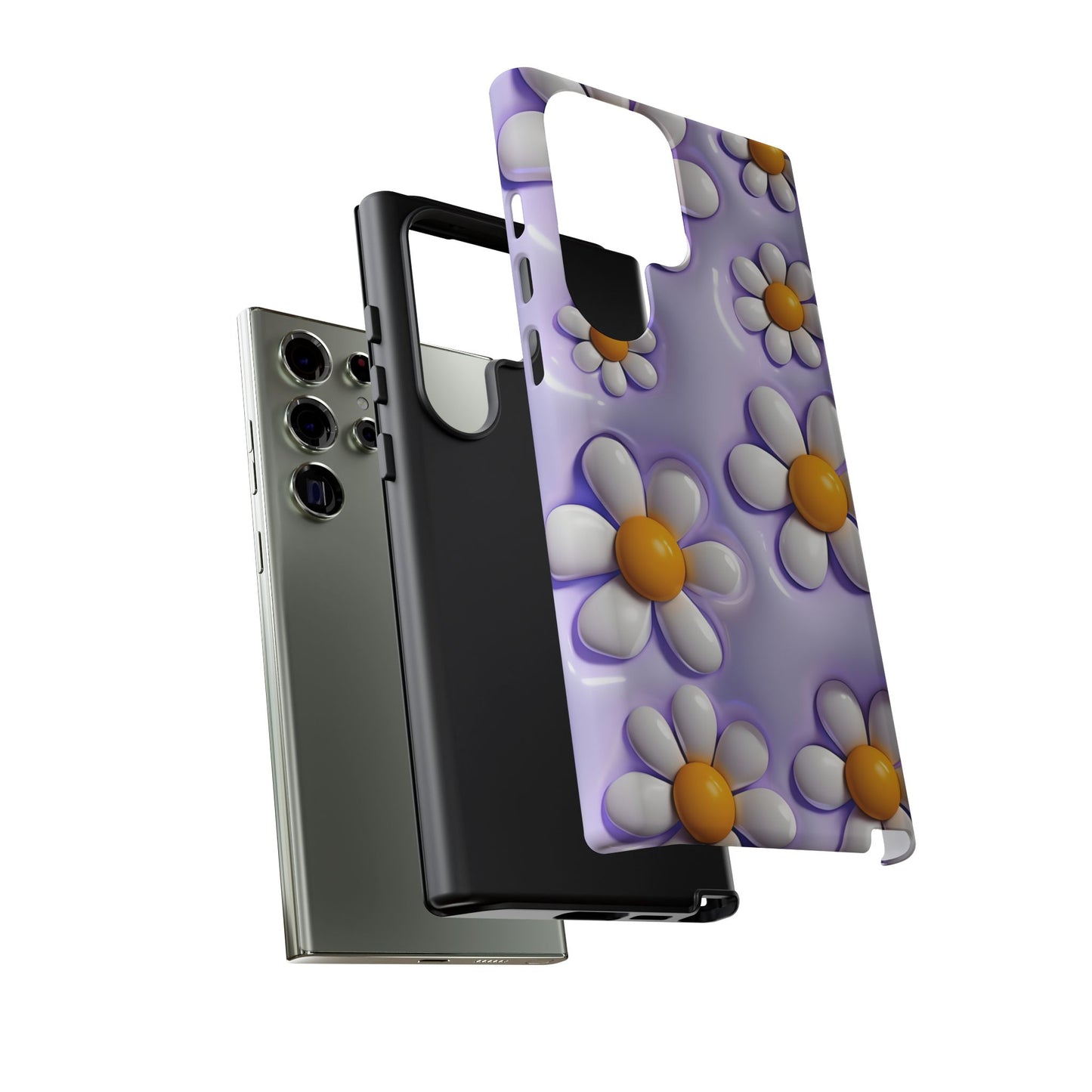 Daisy Floral Phone Case - Tough Cases for Flower Power Vibes