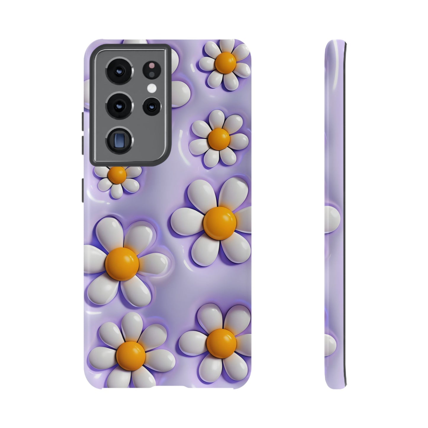 Daisy Floral Phone Case - Tough Cases for Flower Power Vibes