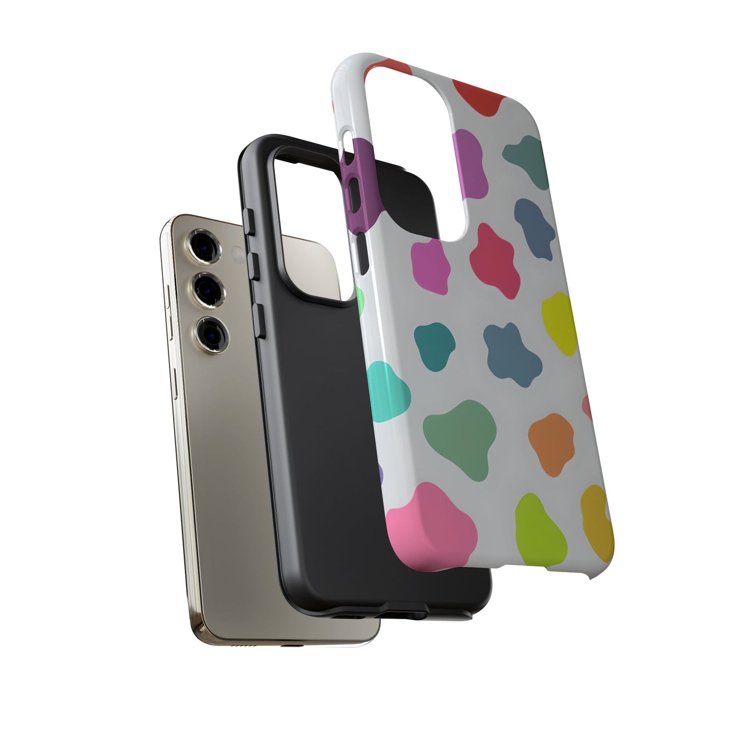 Colorful Abstract Phone Case - Tough Cases - Fun & Vibrant Protection