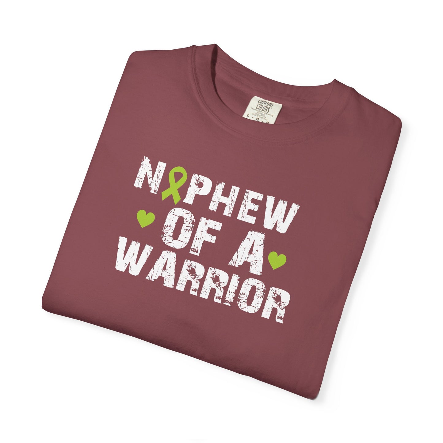 Unisex Warrior Nephew T-Shirt, Support Cancer Awareness Tee, Gift for Family, Comfortable Casual Wear, Unisex Cancer Support Shirt