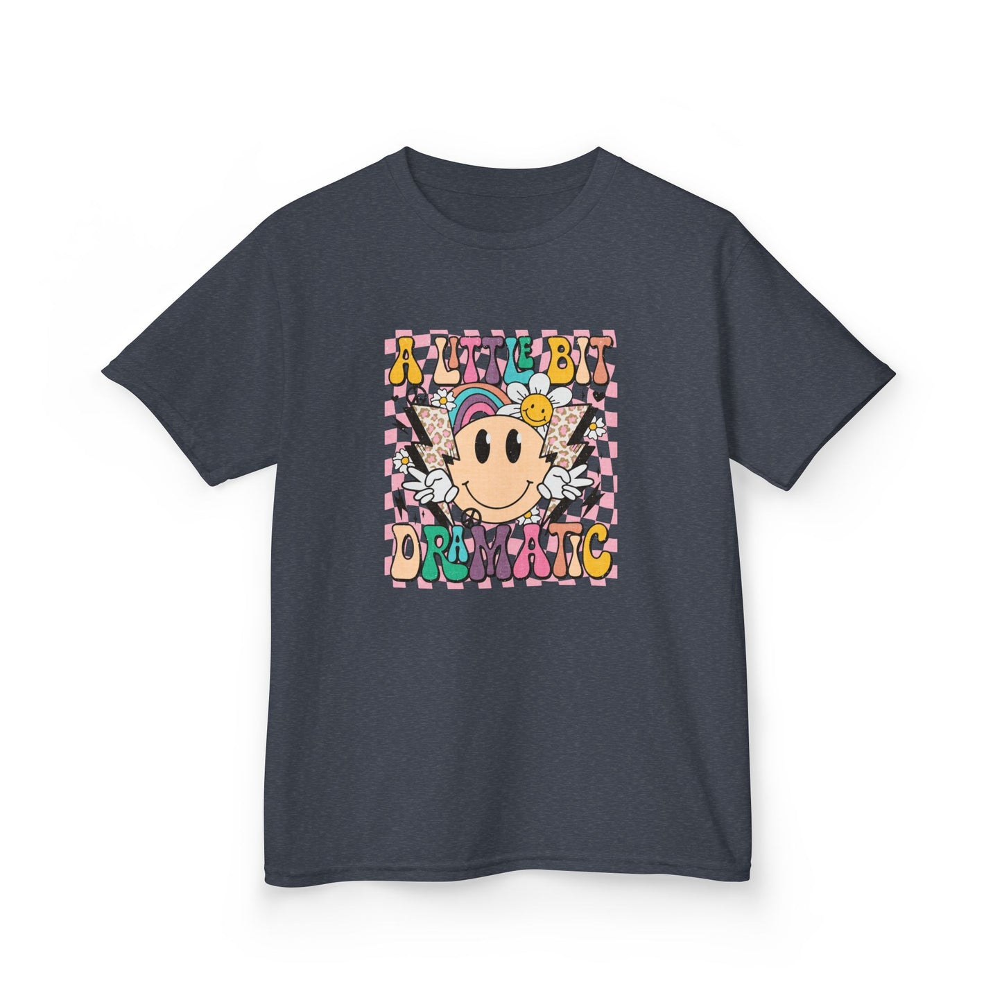 Kids 'A Little Bit Dramatic' Tee - Fun Cotton T-Shirt for Playful Kids