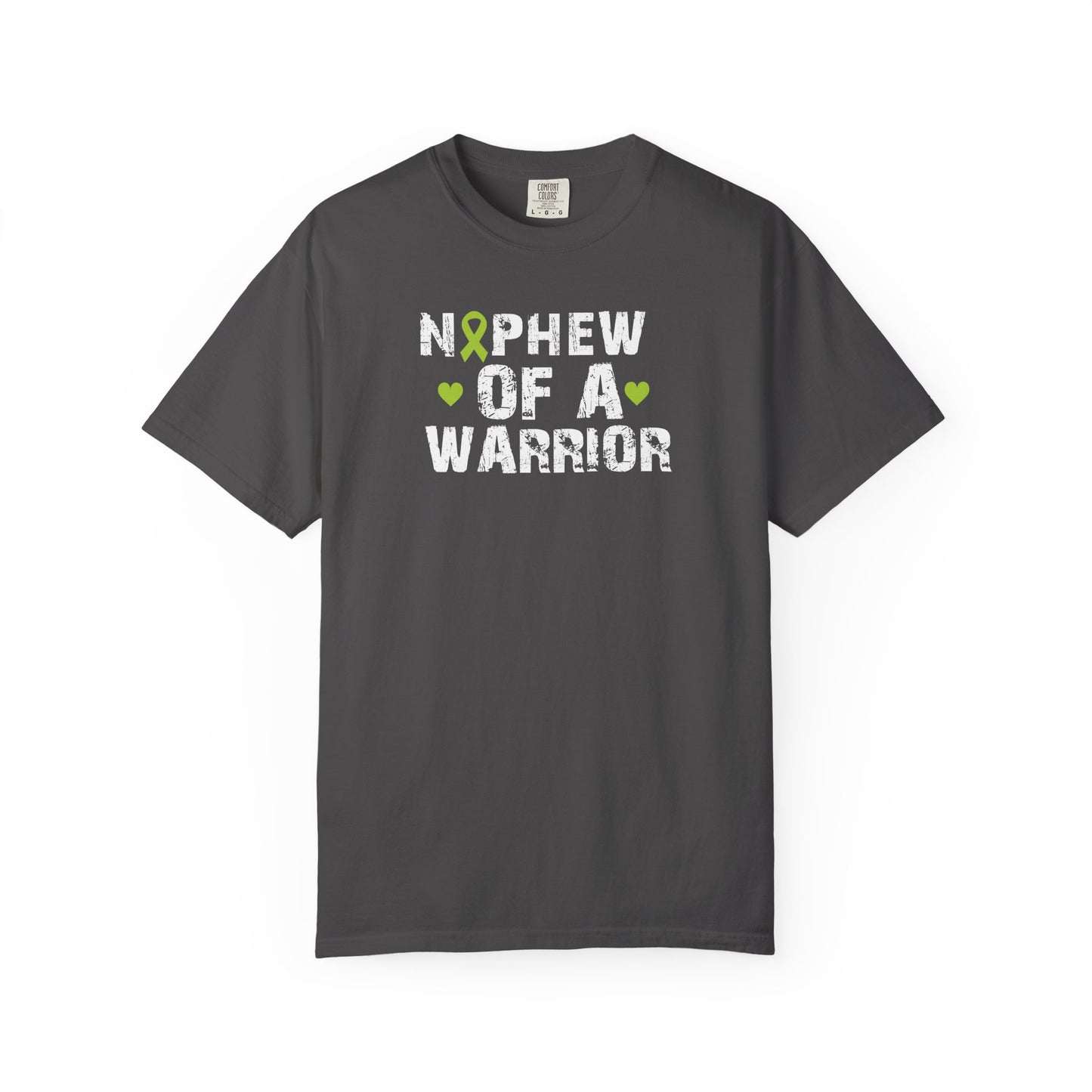 Unisex Warrior Nephew T-Shirt, Support Cancer Awareness Tee, Gift for Family, Comfortable Casual Wear, Unisex Cancer Support Shirt