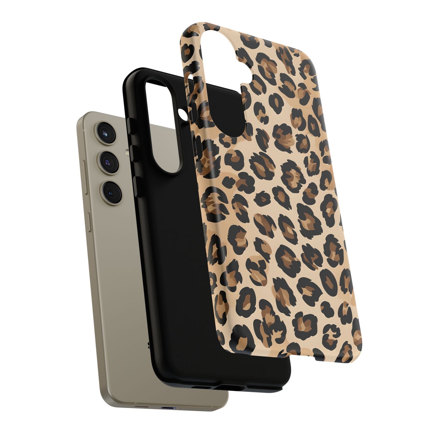 Wild Leopard Print Phone Case - Tough Protection for Animal Lovers