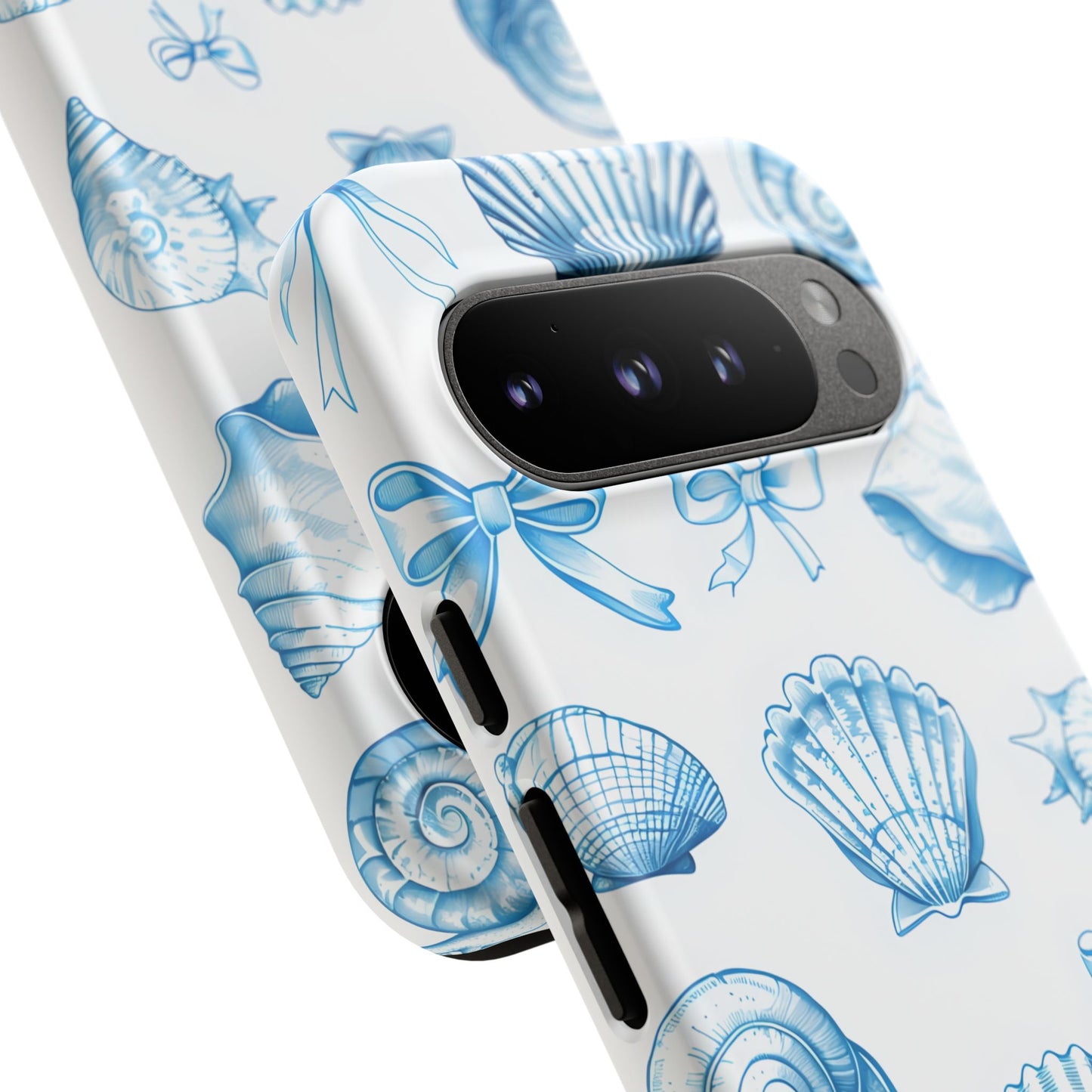 Coquette-Coastal Ocean-Themed Phone Case - Seashell and Starfish Design