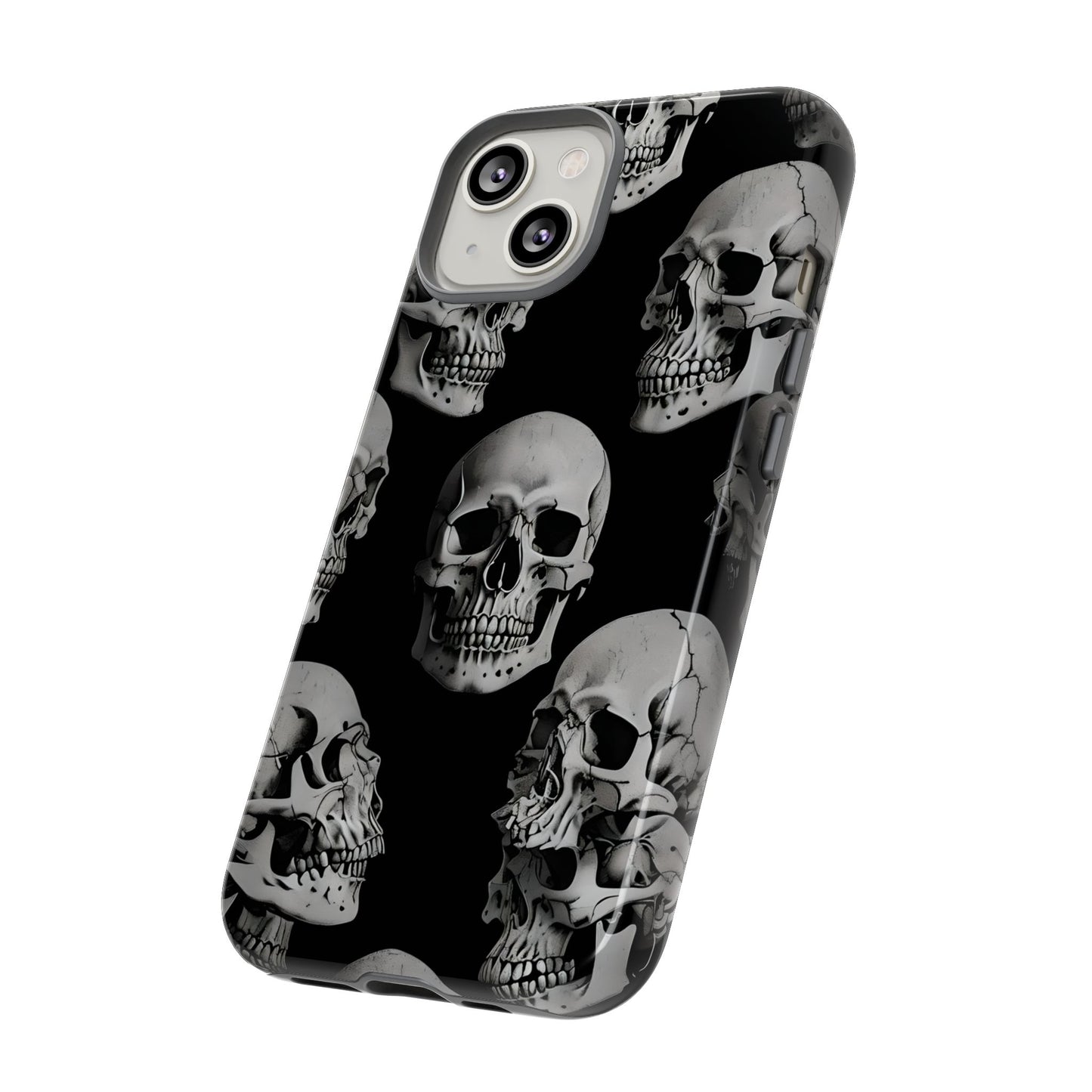 Skull Print Phone Case - Tough Cases for Bold Style